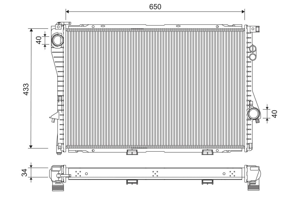 Kühler, Motorkühlung