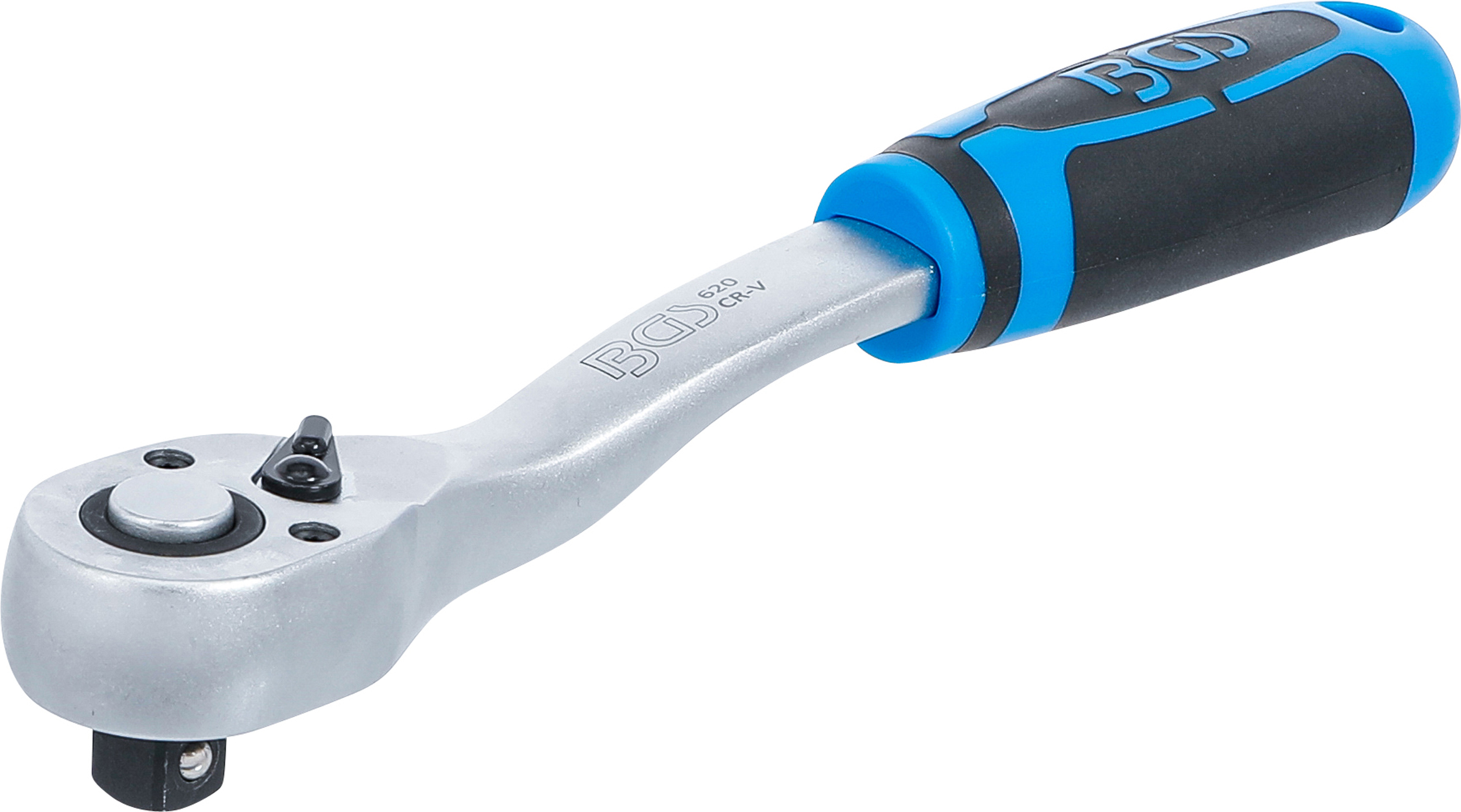 BGS Umschaltknarre | feinverzahnt | Abtrieb Außenvierkant 12,5 mm (1/2")