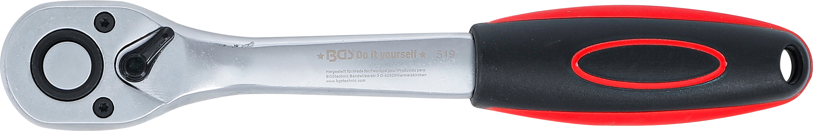 BGS Umschaltknarre | feinverzahnt | 12,5 mm (1/2")