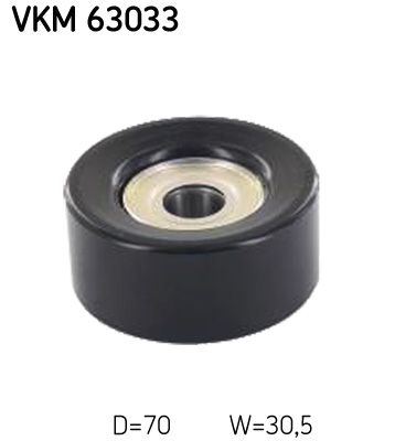 Umlenk-/Führungsrolle, Keilrippenriemen