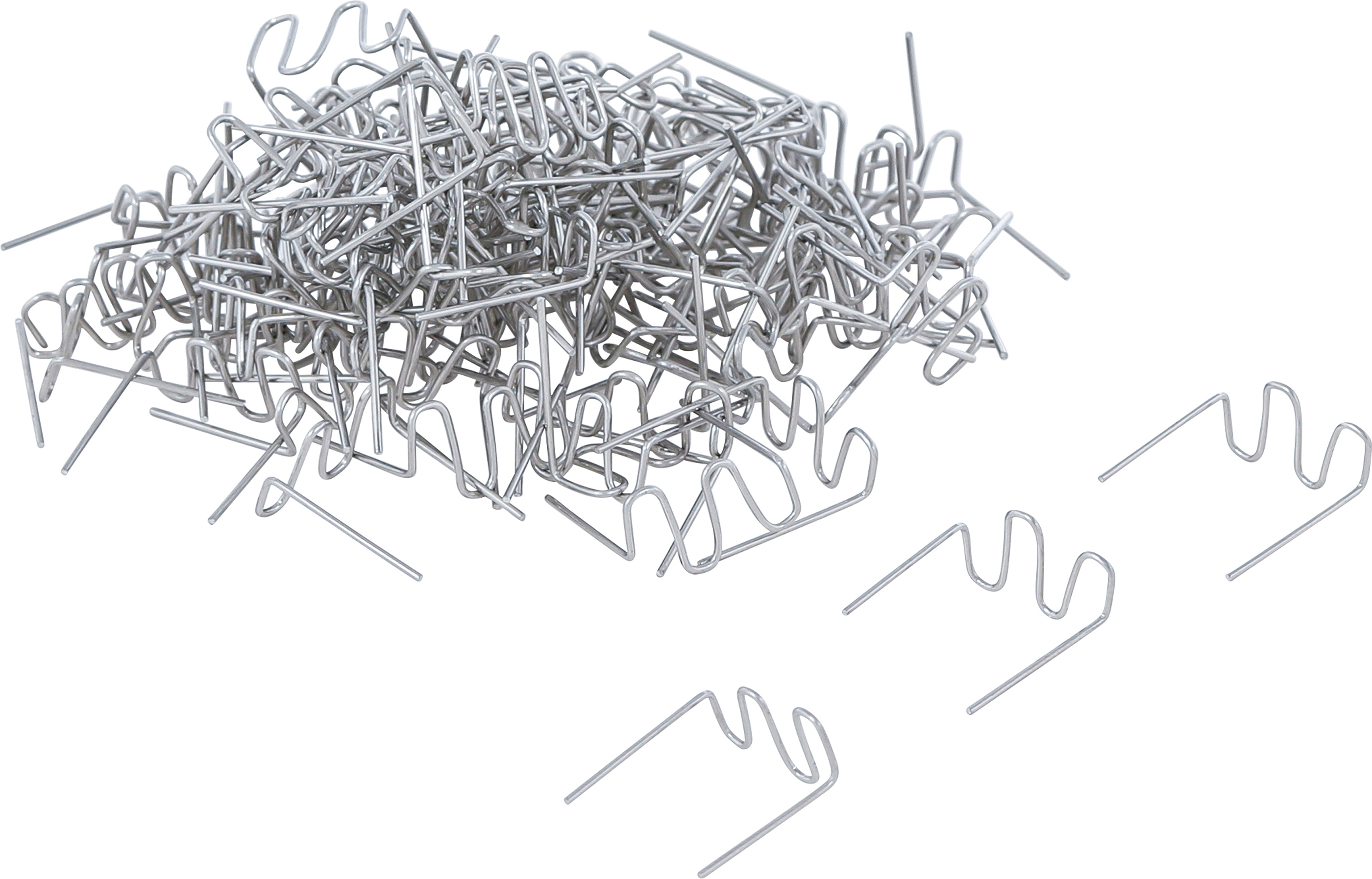 BGS Reparatur-Klammern | W-Form | Ø 0,6 mm | 100-tlg.