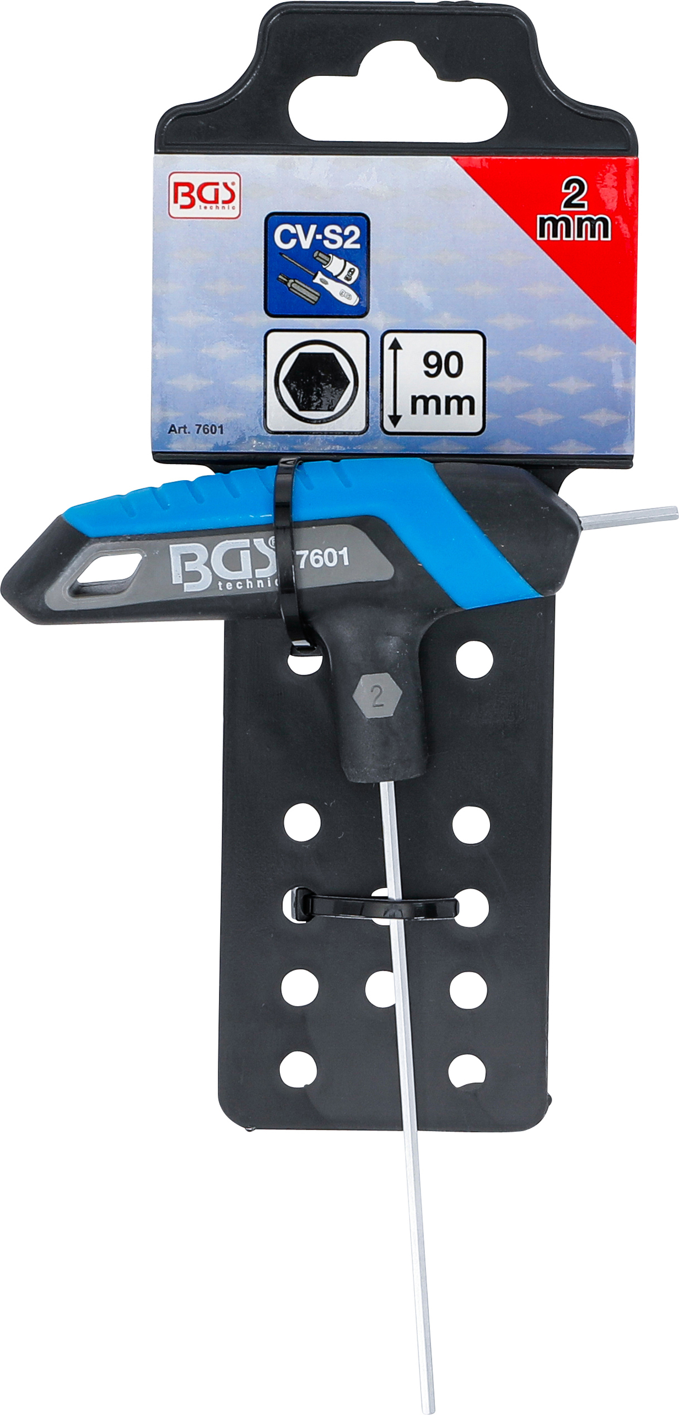 BGS Schraubendreher mit T-Griff | Innensechskant | 2 mm