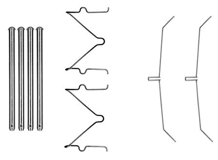Zubehörsatz, Scheibenbremsbelag