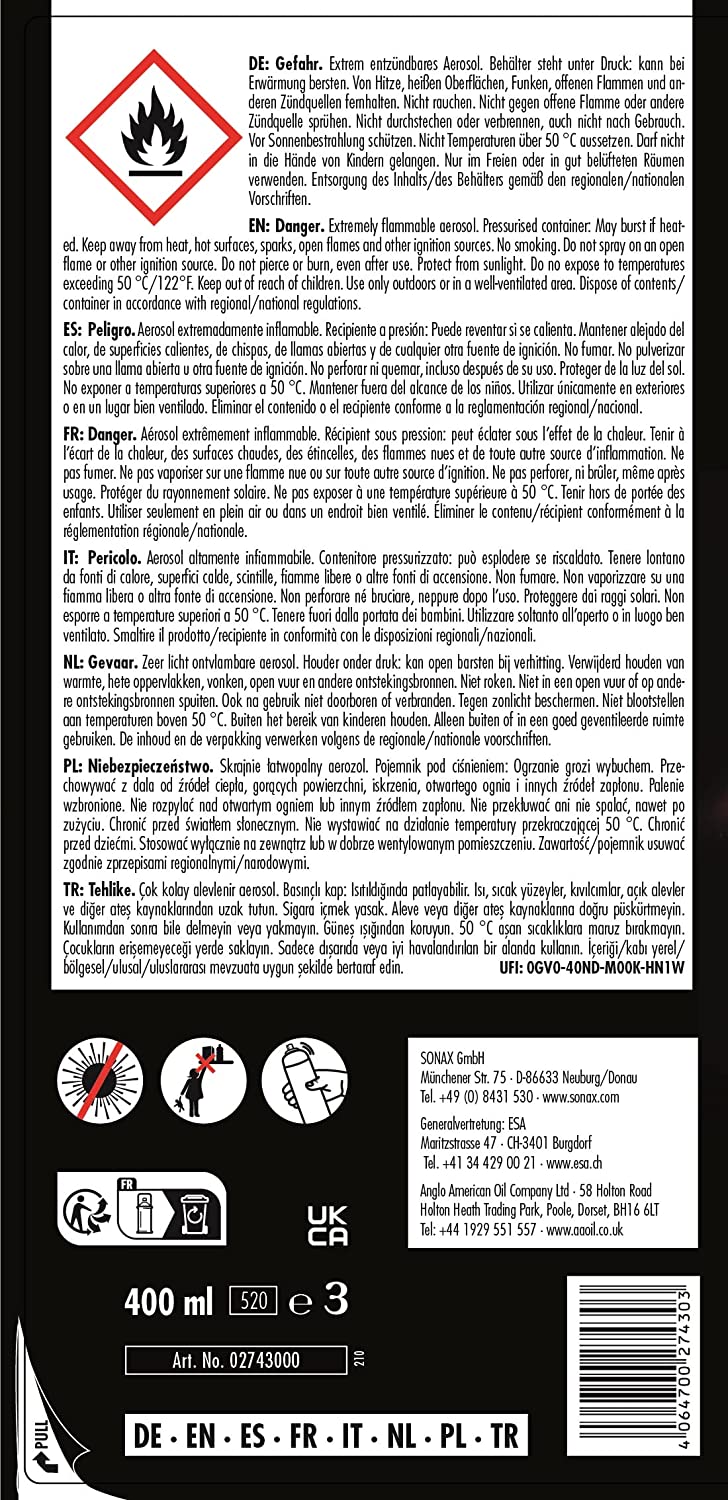 Sonax Profiline All Purpose Cleaner Foam 400 ml