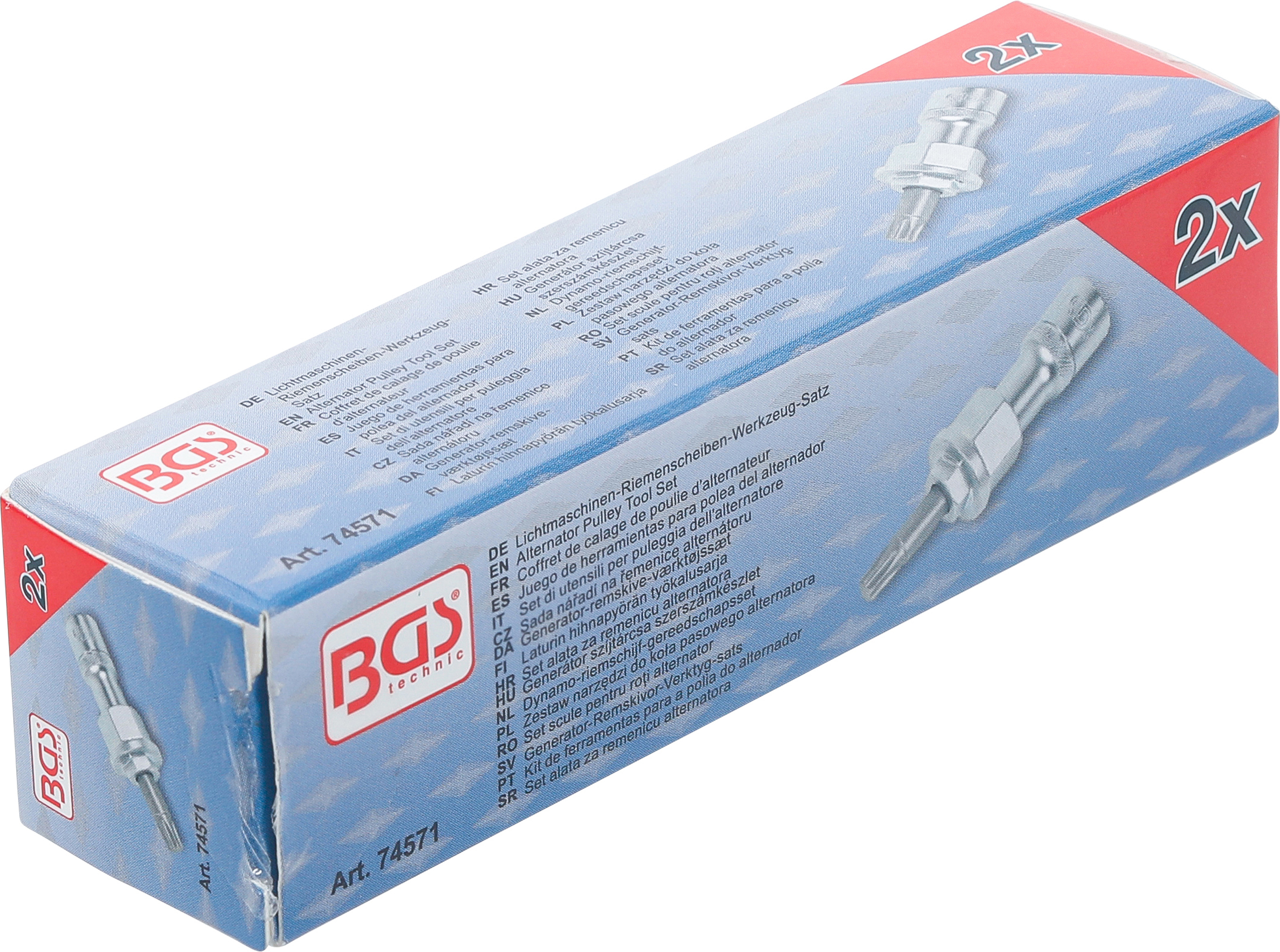 BGS Lichtmaschinen-Riemenscheiben-Werkzeug-Satz | für Ford EcoBlue | 2-tlg.