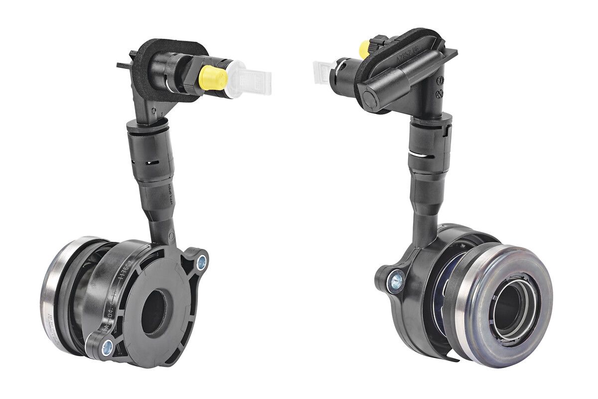 Zentralausrücker, Kupplung