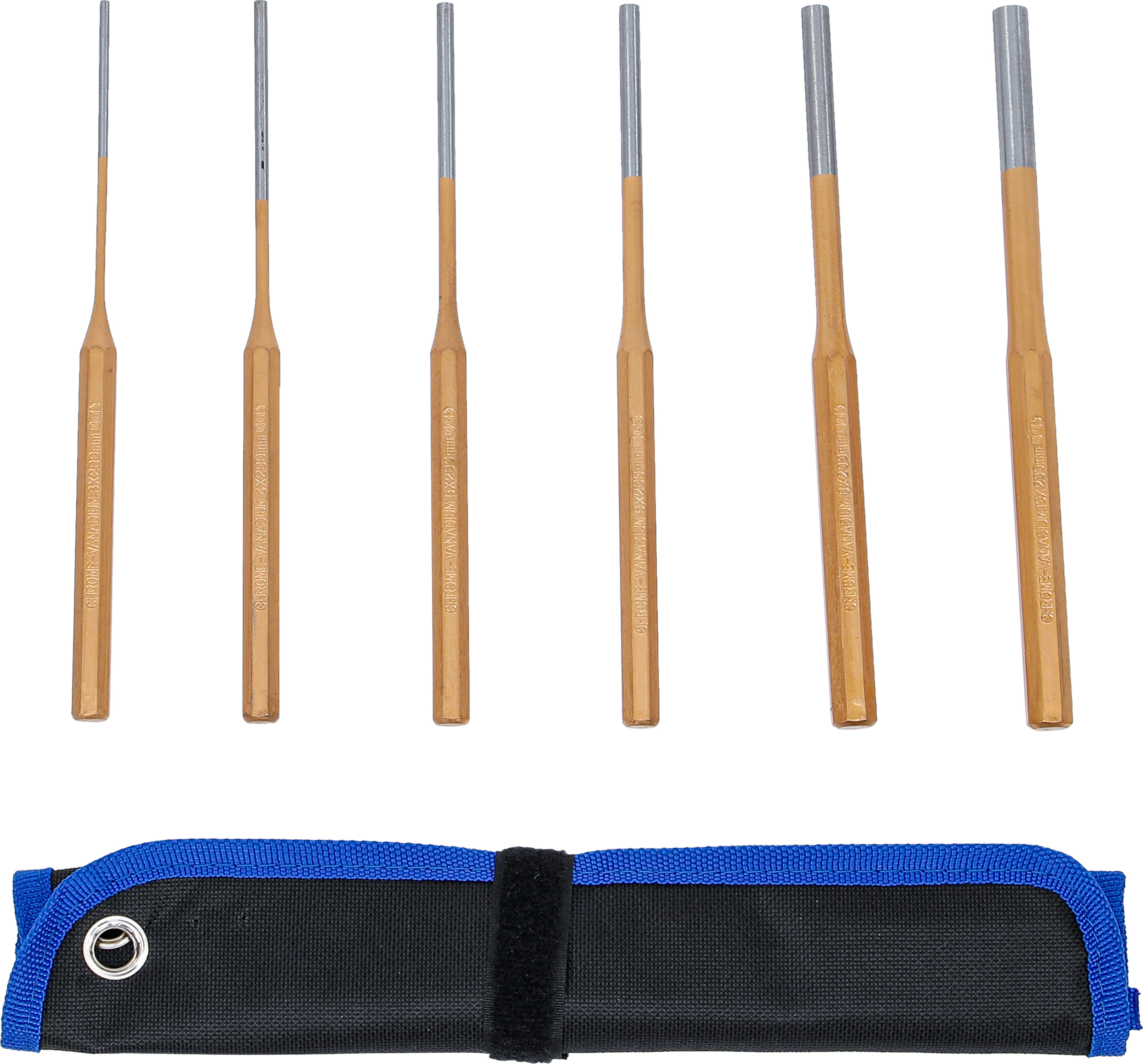 BGS Splintentreiber-Satz | 200 mm | 3 - 10 mm | 6-tlg.