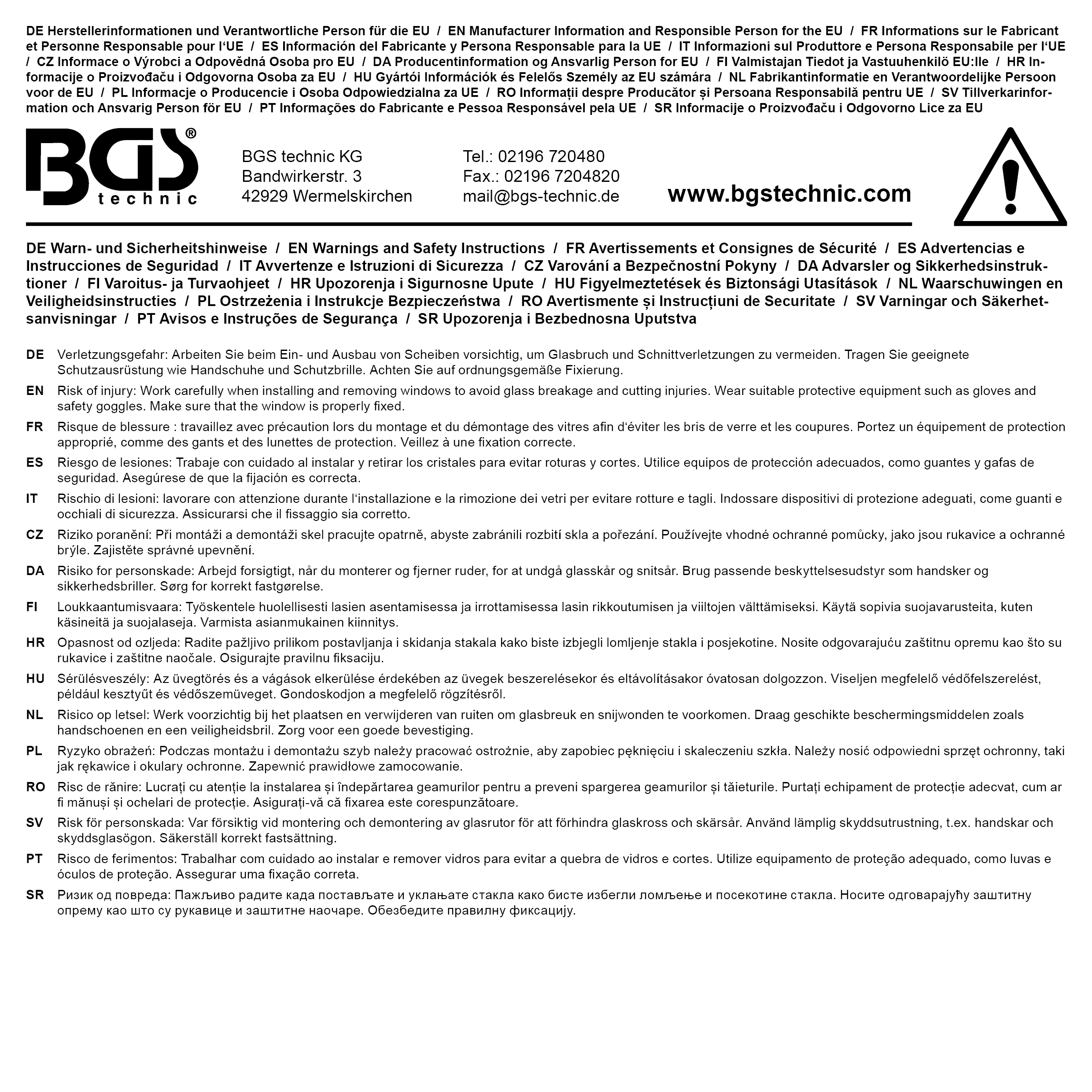 BGS Gummi-Doppelsauger | ABS | mit flexiblen Köpfen | Ø 120 mm | 390 mm