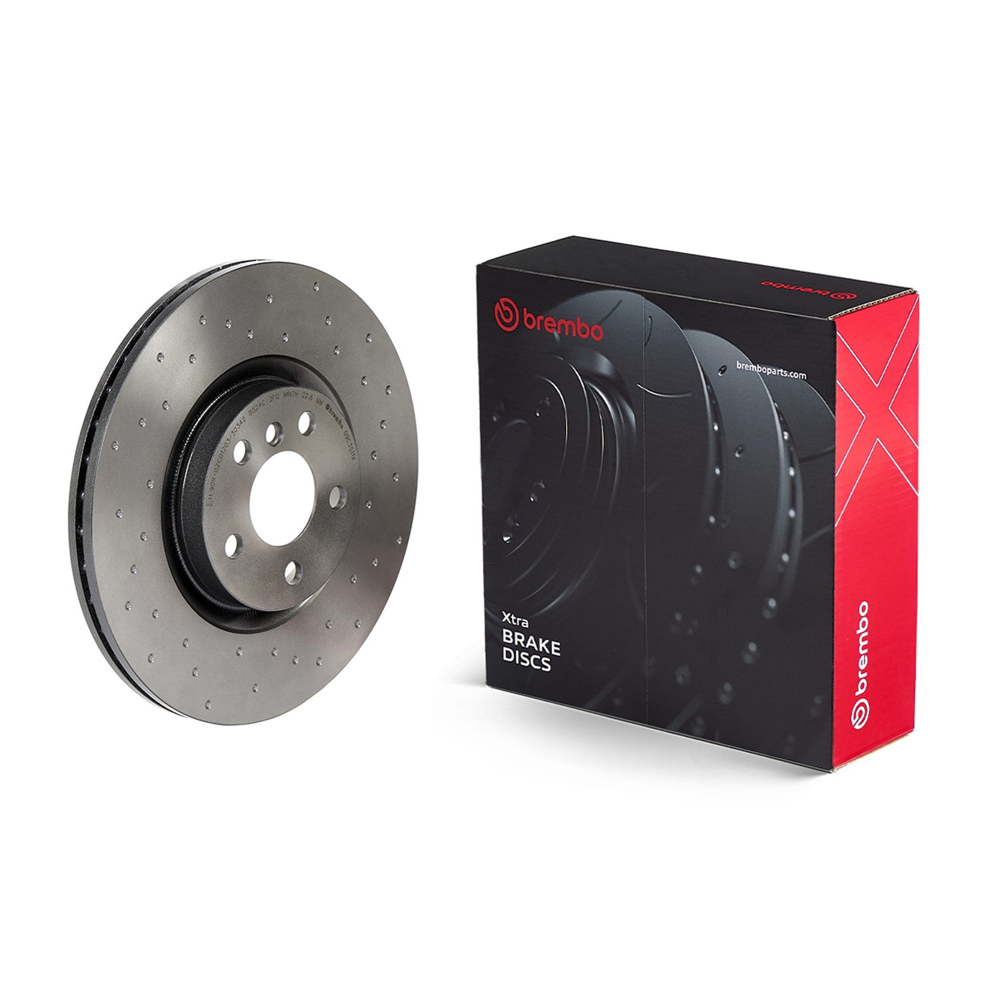 Bremsscheibe 09.C351.1X “BREMBO 24 mm”