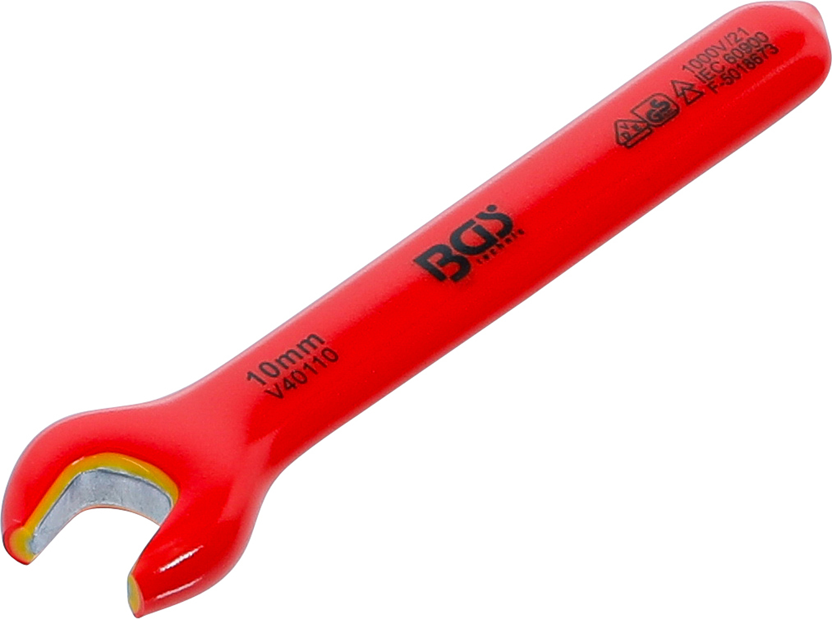 BGS VDE-Einmaulschlüssel | SW 10 mm