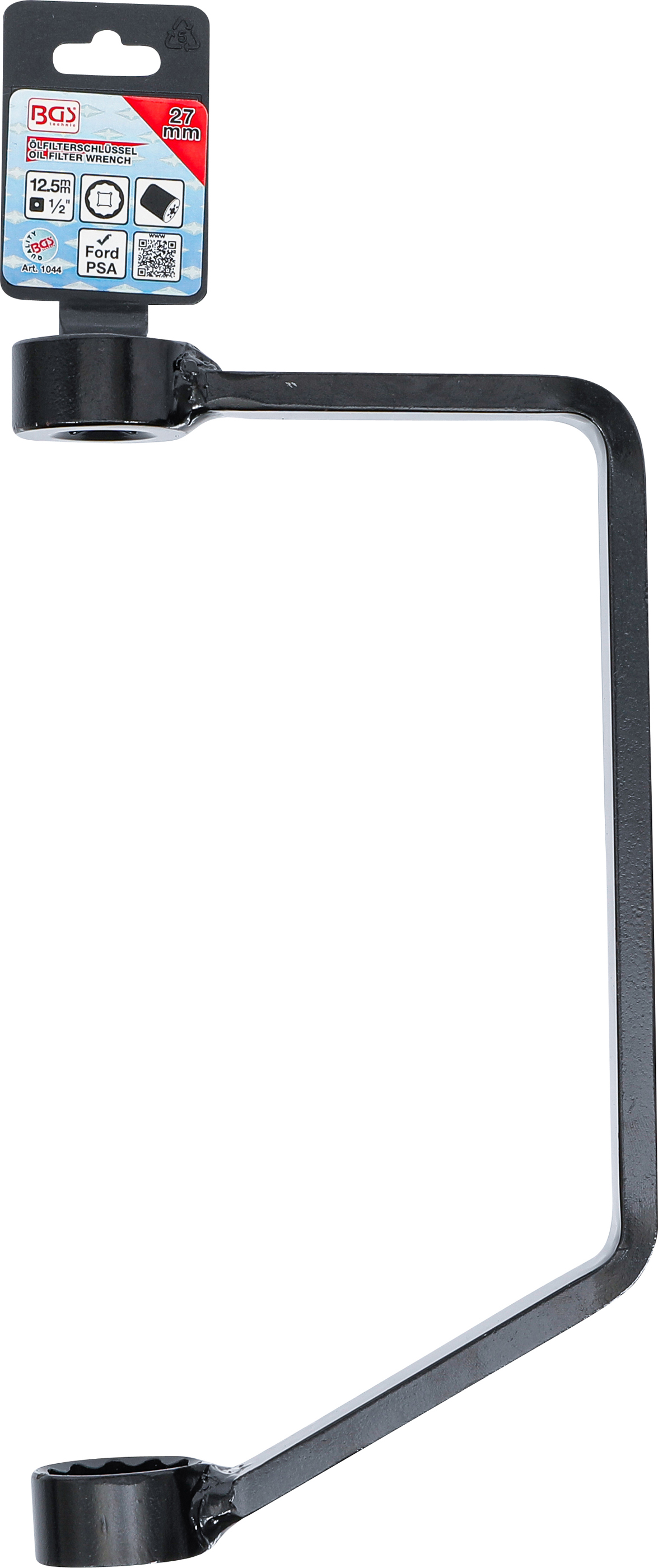 BGS Ölfilterschlüssel | 12-kant | SW 27 mm | für Ford, PSA