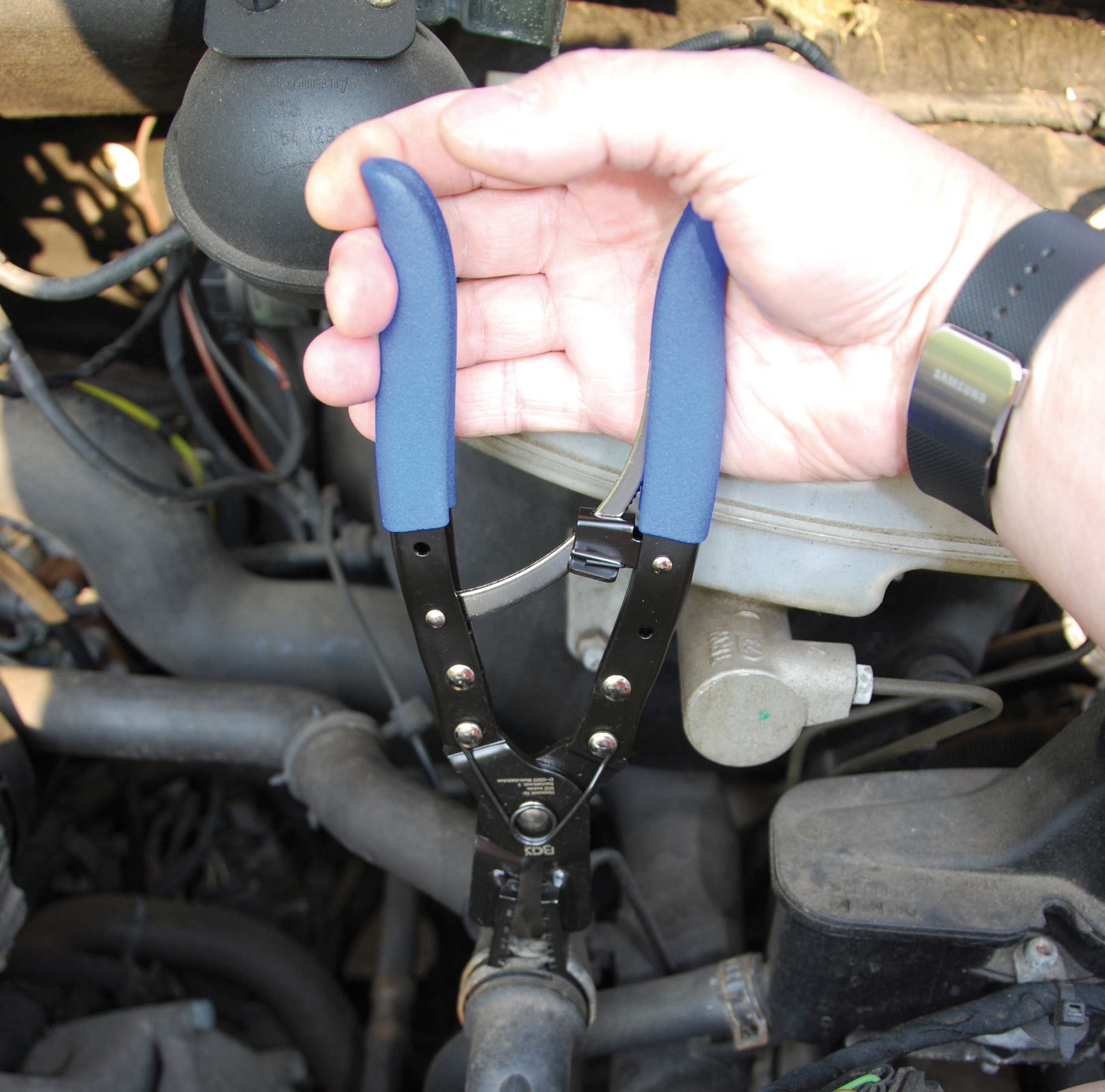 BGS Schlauchklemmenzange | 245 mm | 0 - 38 mm