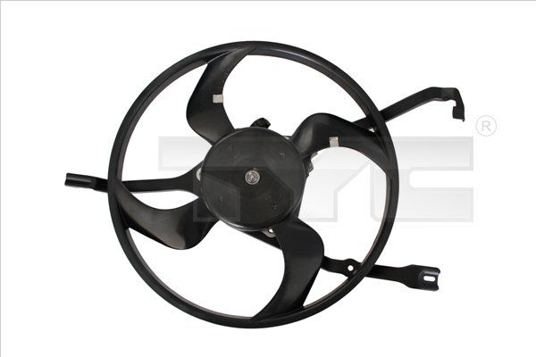 Kühlerlüfter (mit Gehäuse) passt zu: CITROEN C2, C2 ENTERPRISE, C3 I, C3 II, C3 PLURIEL, DS3; PEUGEOT 1007, 207 1.1-1.6D 02.02-