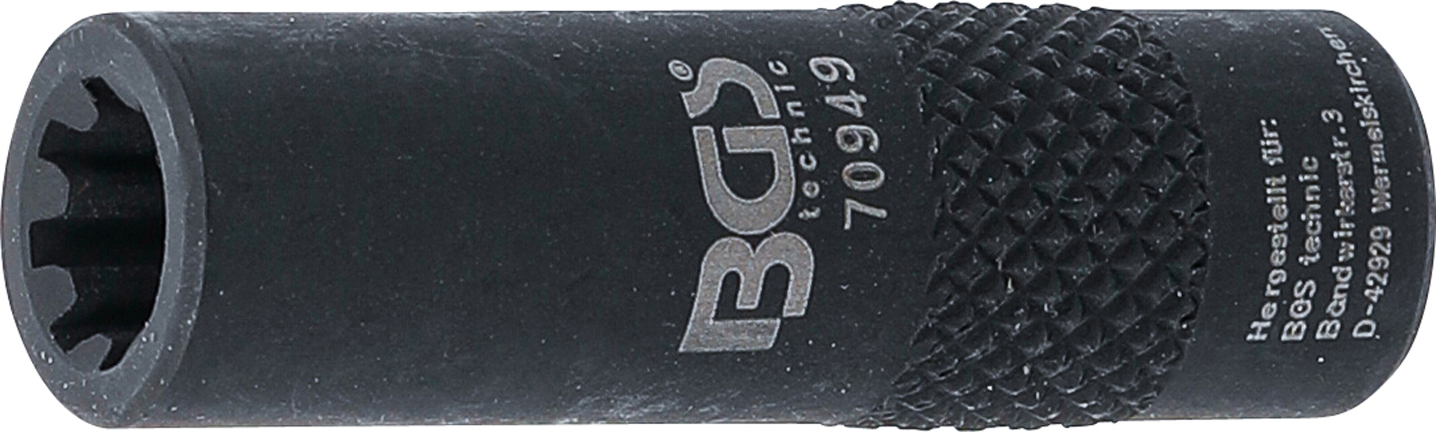 BGS Spezial-Steckschlüssel-Einsatz | 8-kant | für Turboladergehäuse | für Opel, Nissan, Renault