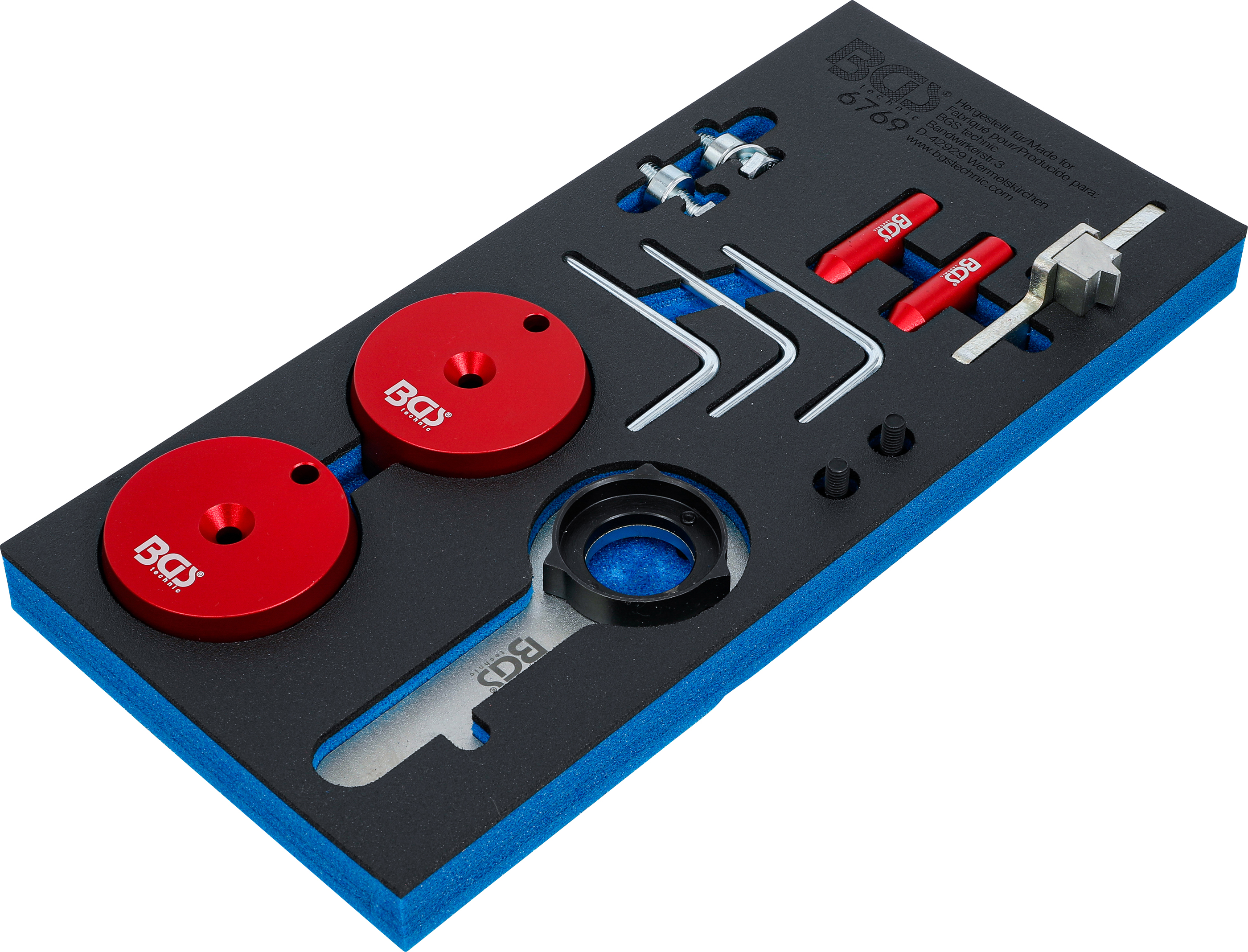 BGS Werkstattwageneinlage 1/3: Motor-Einstellwerkzeug-Satz | für Ford 2.0TDCi EcoBlue