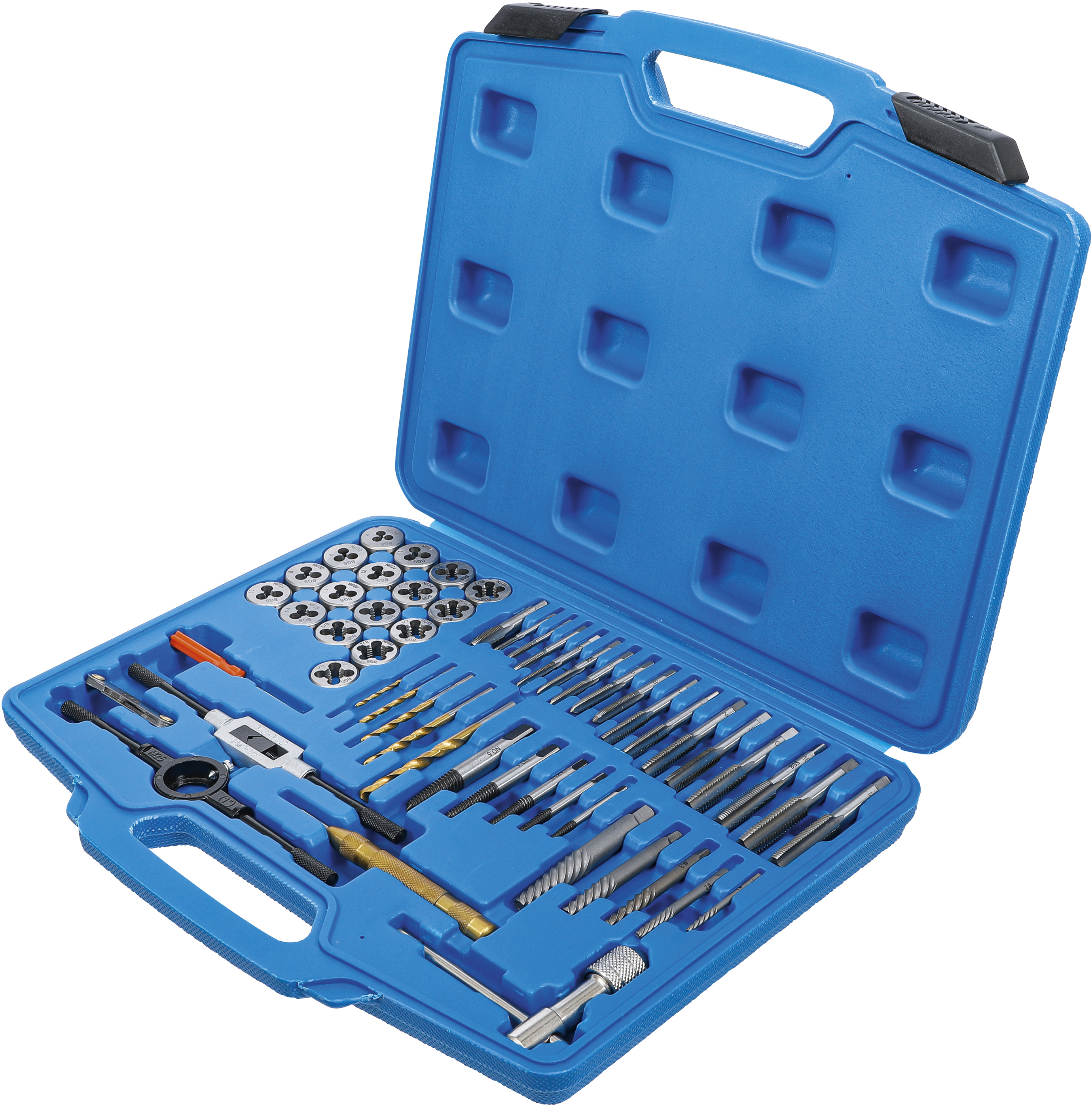 BGS Gewindeschneid-Satz | Zoll | 1/4" - 1/2" | 56-tlg.