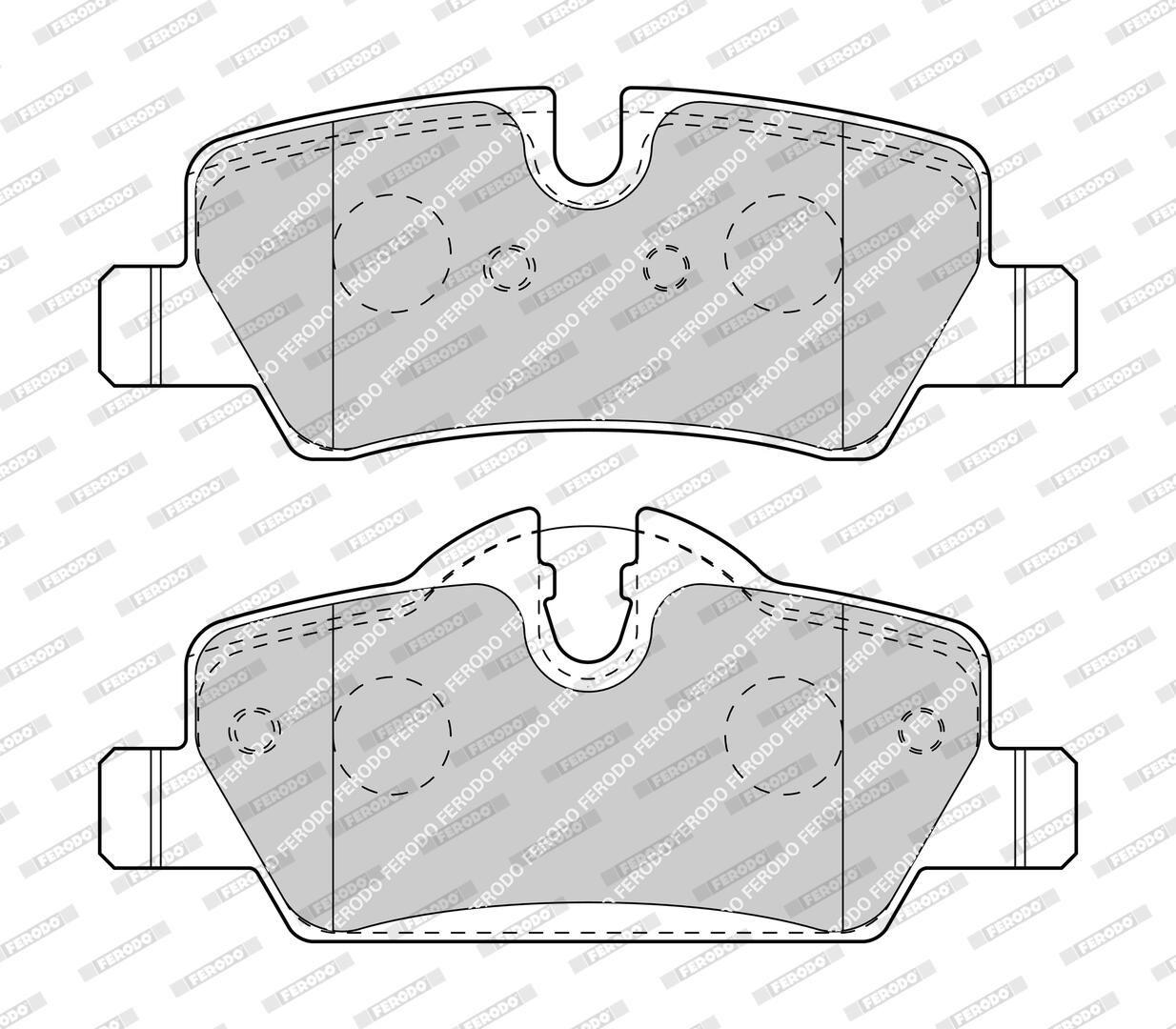 Bremsbelagsatz, Scheibenbremse