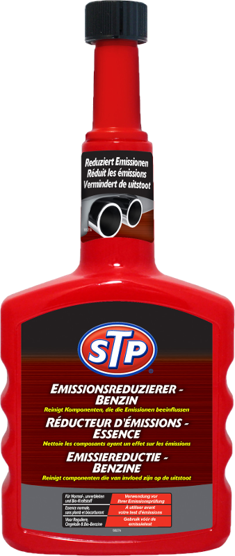 STP Emissionsreduzierer Benzin Kraftstoff Additiv 400 ml