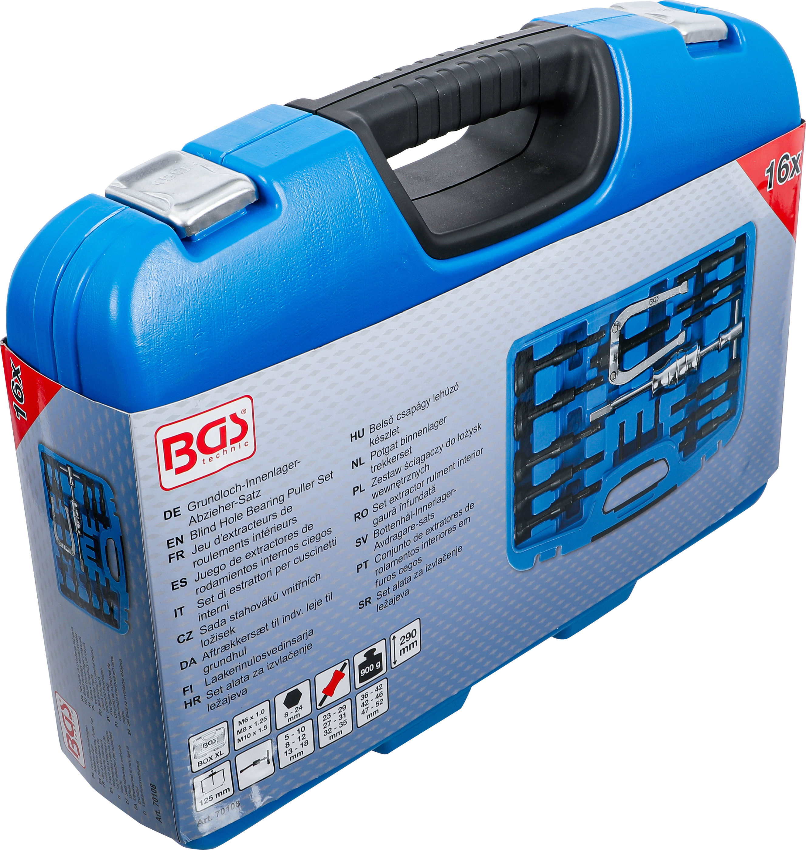 BGS Grundloch-Innenlager-Abzieher-Satz | 15-tlg.