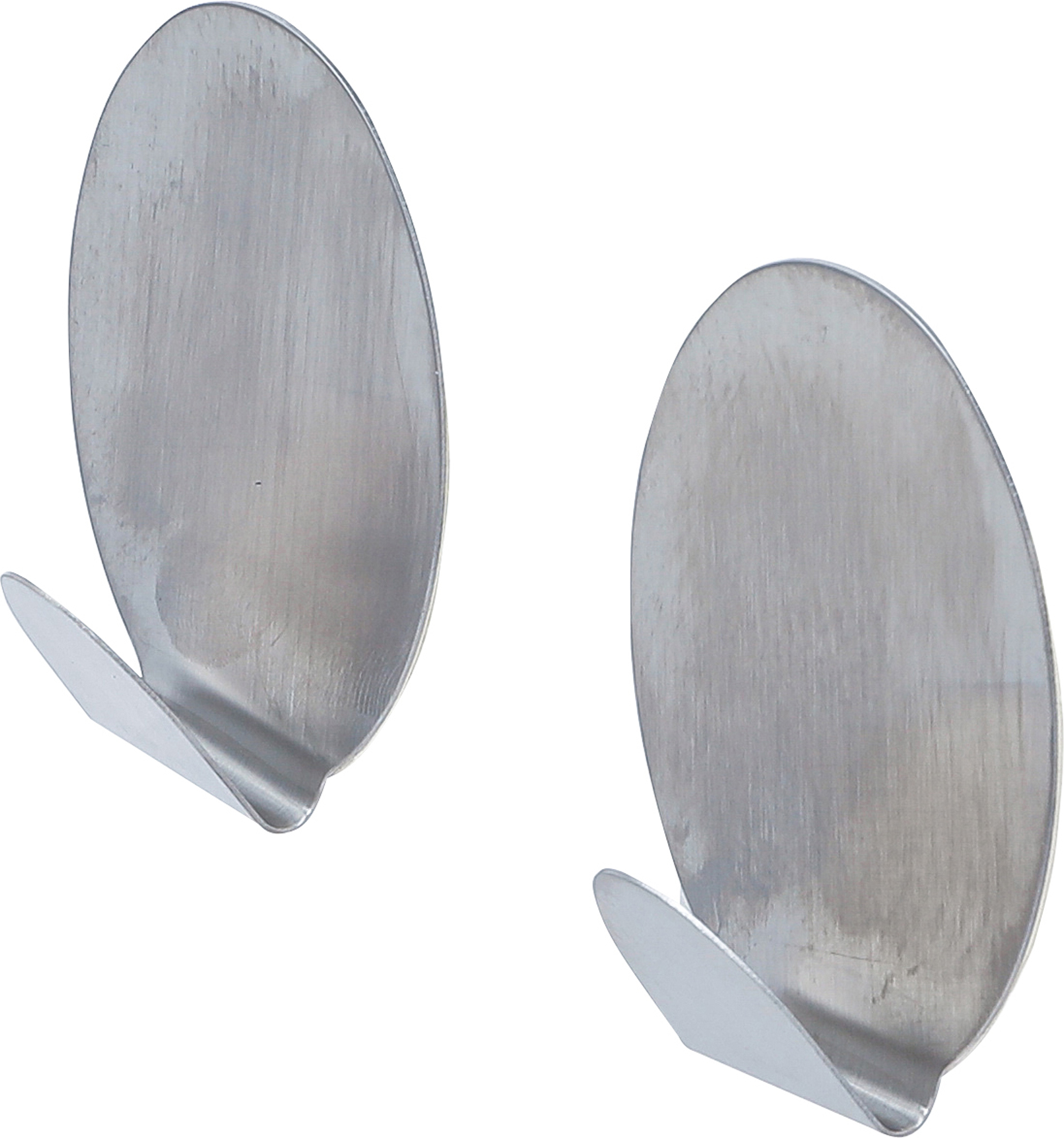 BGS Edelstahl-Klebehaken | 45 x 70 mm | 1,5 kg | 2-tlg.