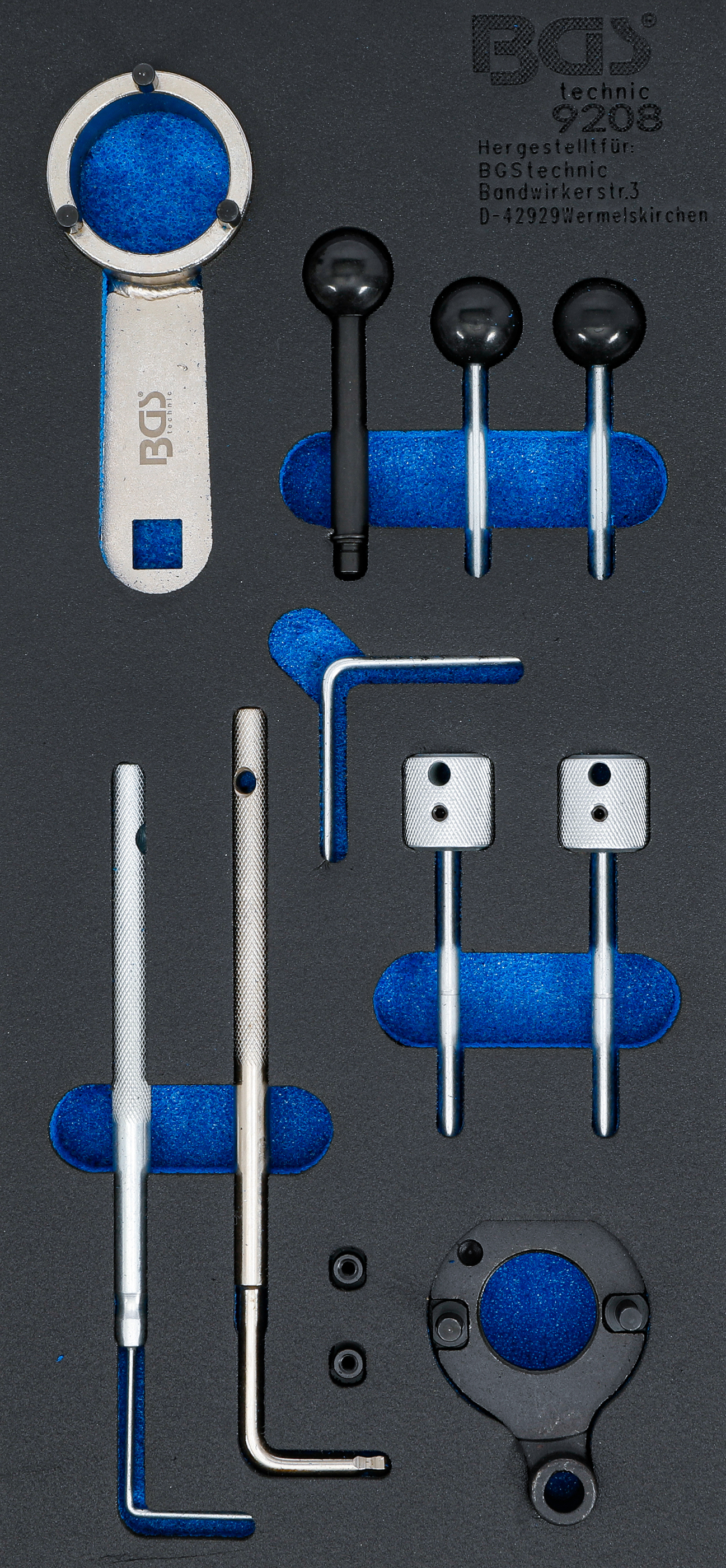 BGS Motor-Einstellwerkzeug-Satz | für VAG 1.4 / 1.6 / 2.0 TDI Common Rail