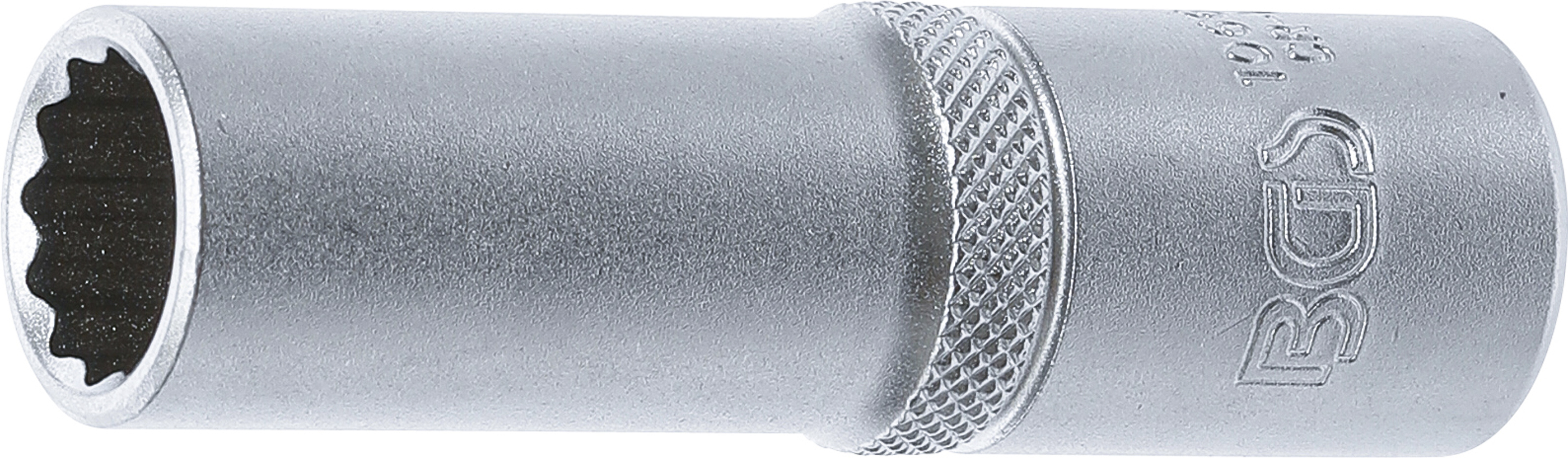 BGS Steckschlüssel-Einsatz Zwölfkant, tief | Antrieb Innenvierkant 12,5 mm (1/2") | SW 14 mm