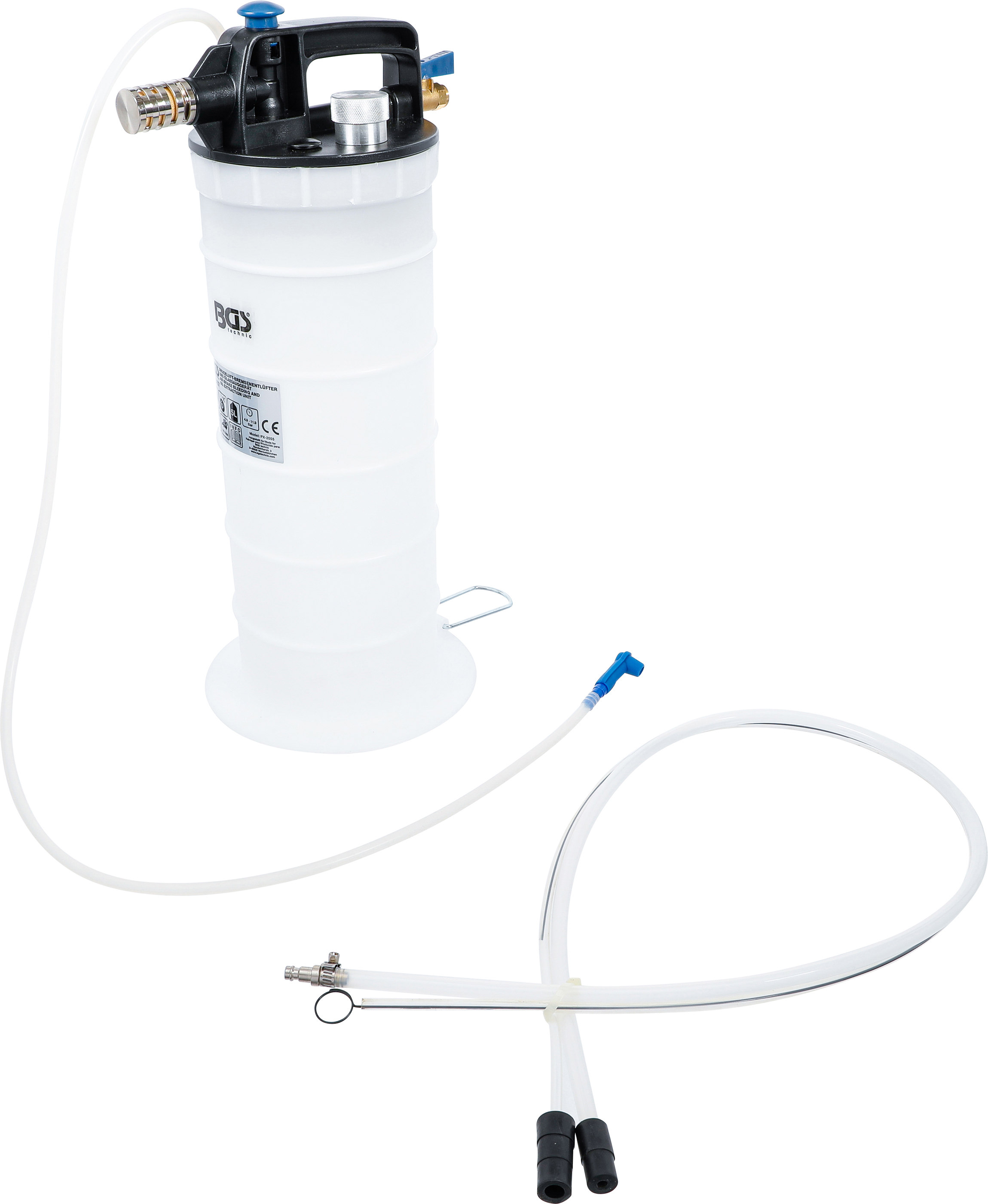 BGS Druckluft-Bremsenentlüfter und Ölabsauggerät