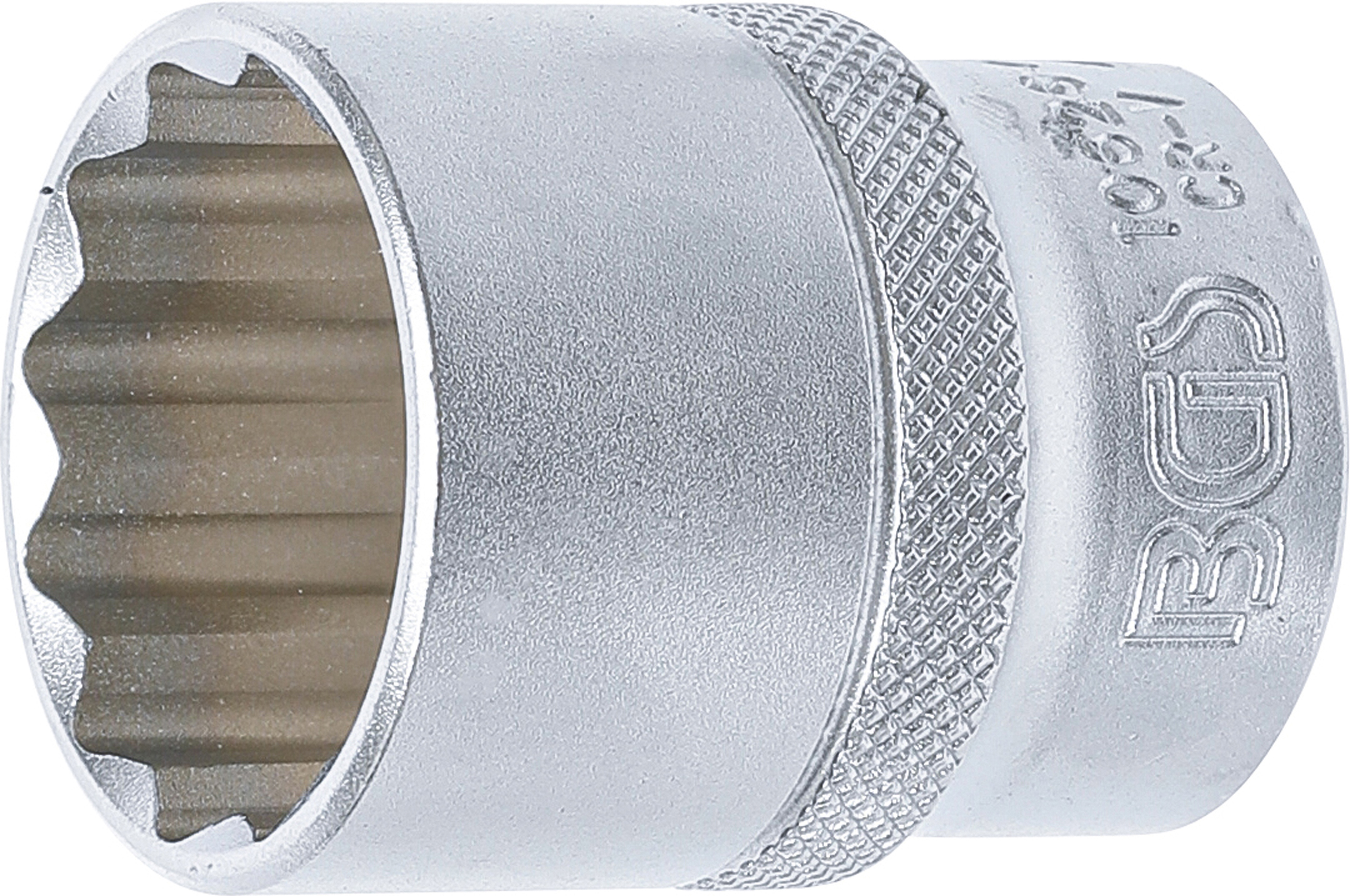 BGS Steckschlüssel-Einsatz Zwölfkant | Antrieb Innenvierkant 12,5 mm (1/2") | SW 26 mm