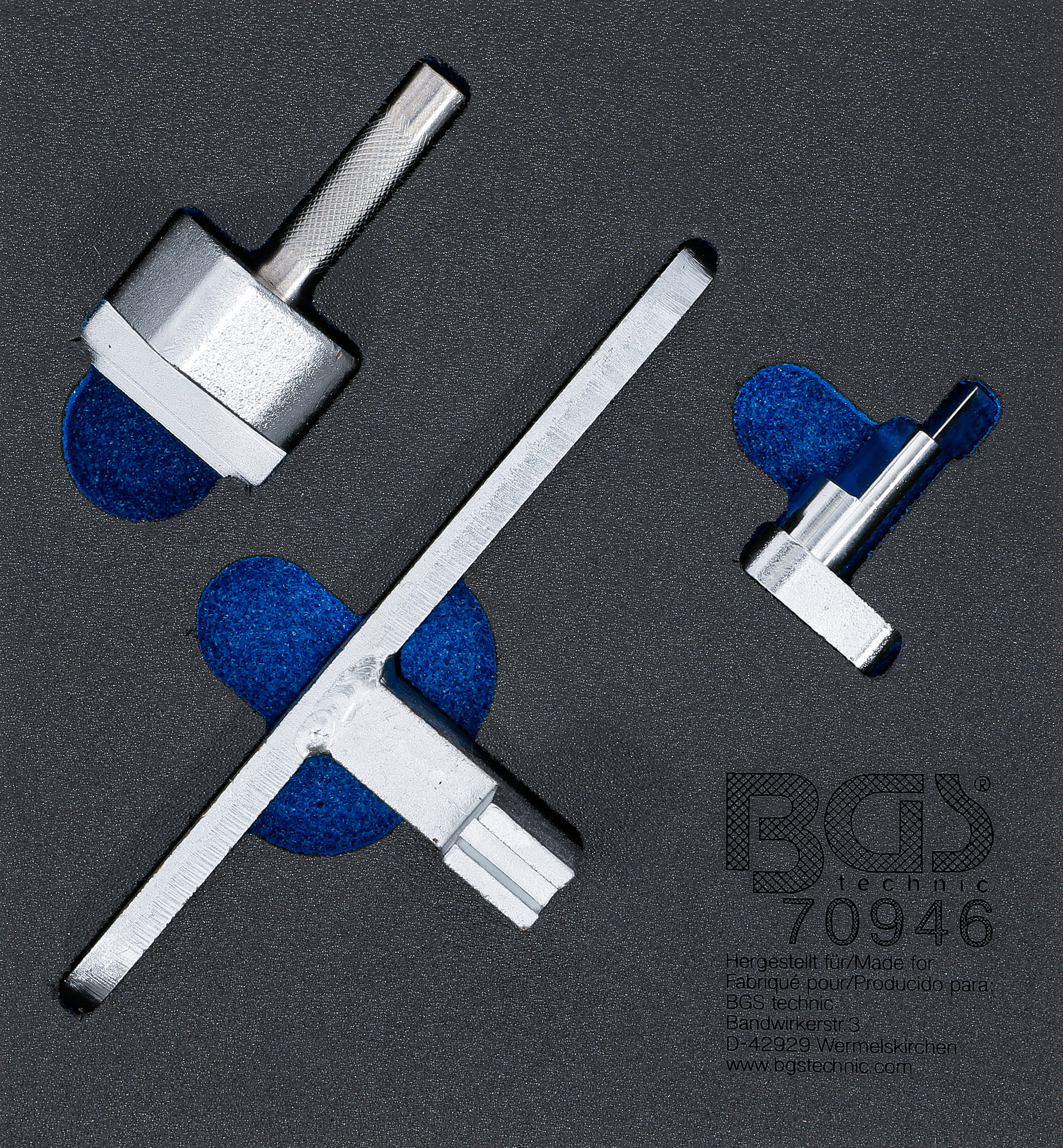 BGS Werkstattwageneinlage 1/6: Motor-Einstellwerkzeug-Satz | für Land Rover, Jaguar 3.0, 5.0L Diesel