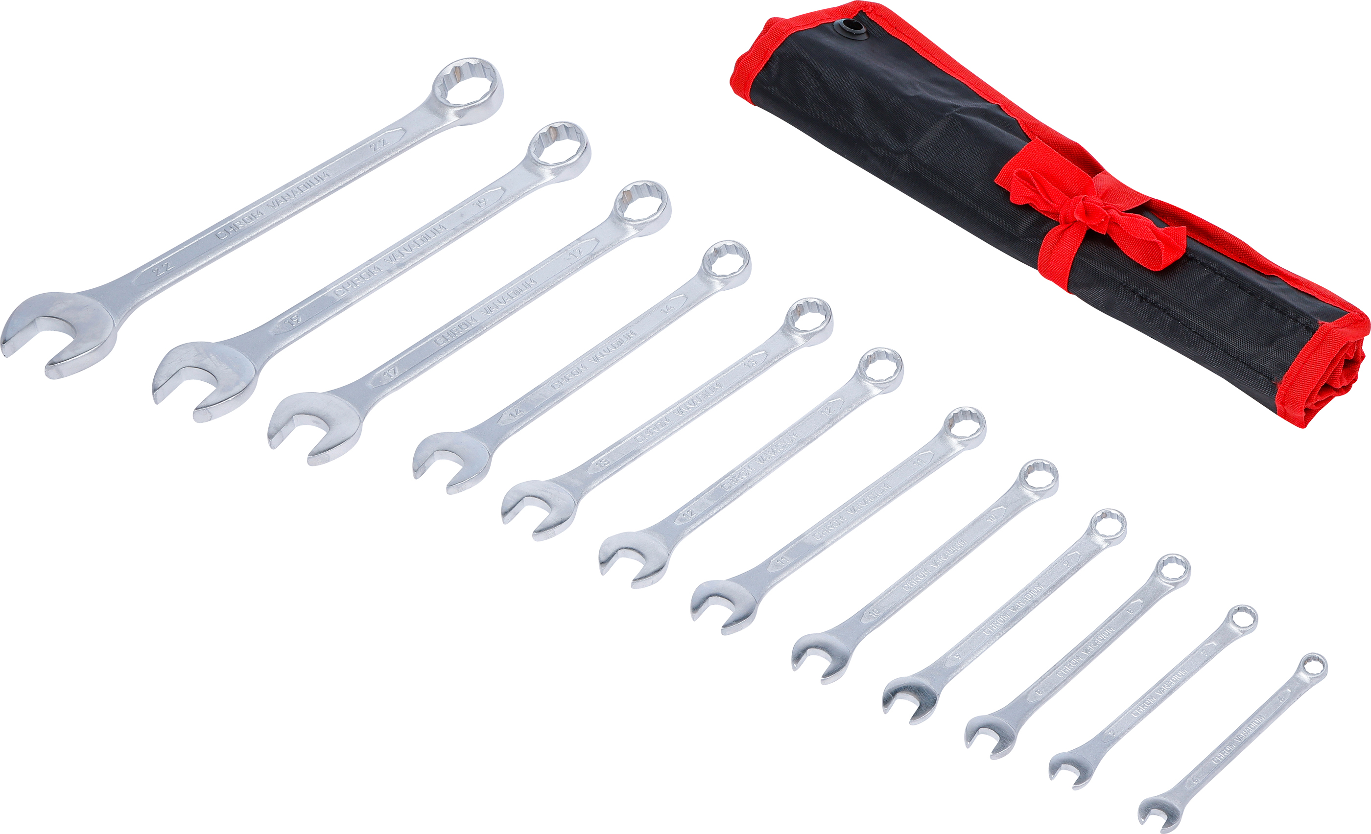 BGS Maul-Ringschlüssel-Satz | SW 6 - 22 mm | 12-tlg.