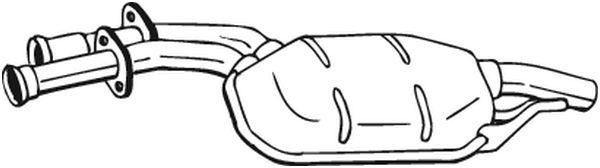 Mittelschalldämpfer