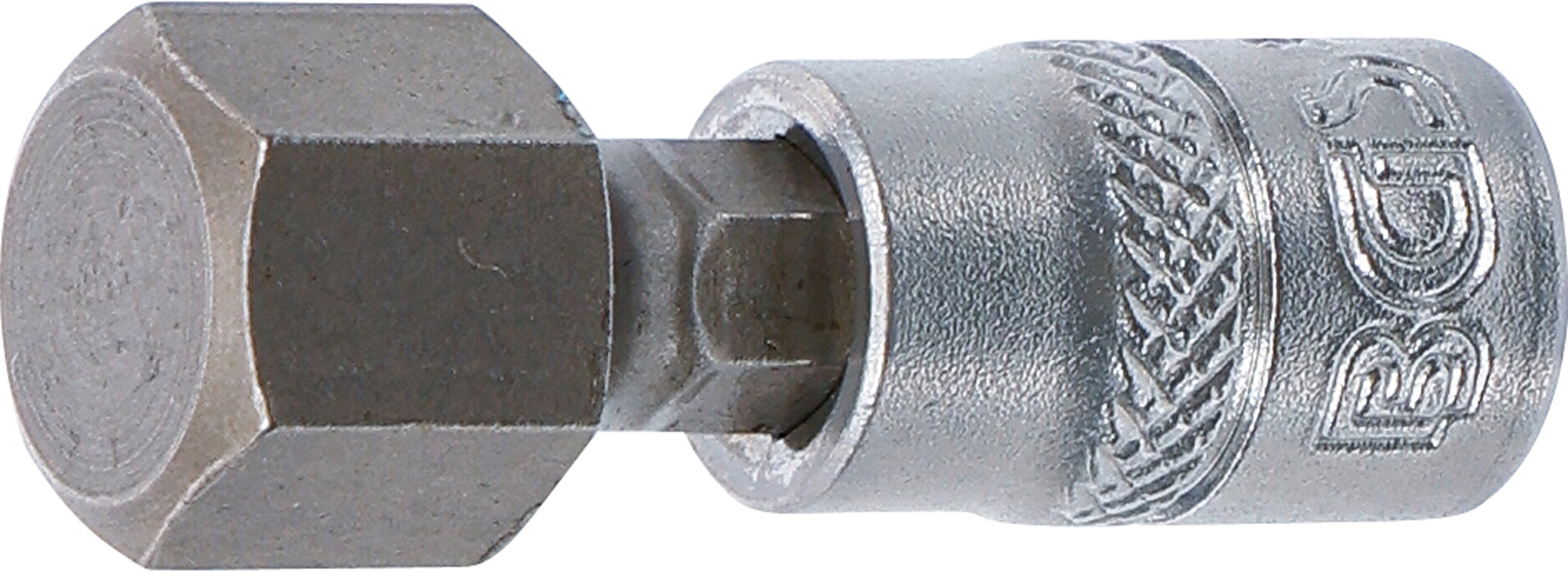 BGS Bit-Einsatz | Antrieb Innenvierkant 6,3 mm (1/4") | Innensechskant 12 mm