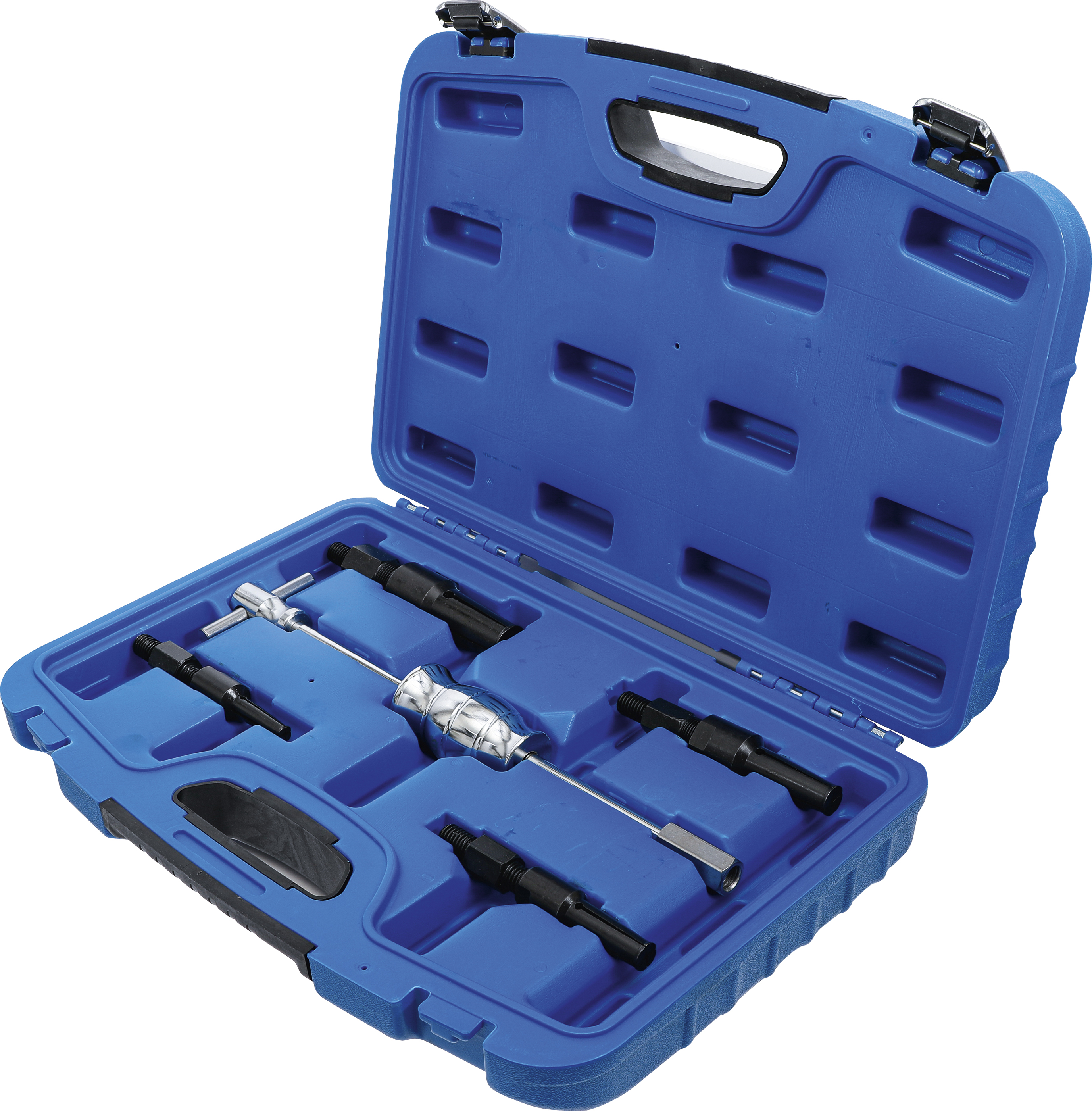 BGS Grundloch-Innenlager-Abzieher-Satz mit Gleithammer | 5-tlg.