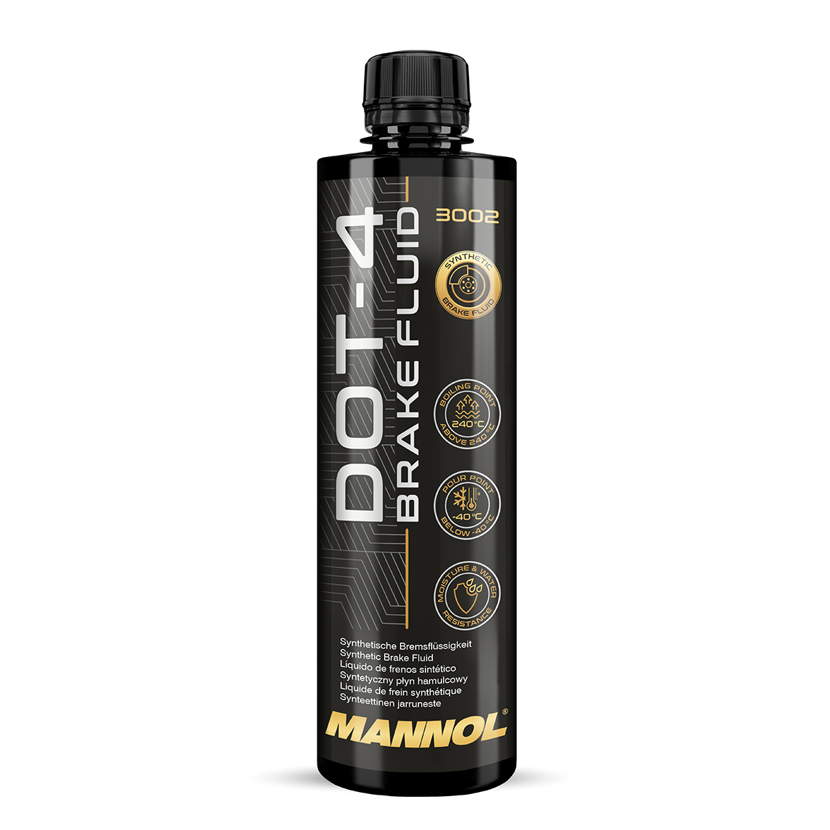 Mannol 3002 Bremsflüssigkeit DOT-4 Brake Fluid 450 ml