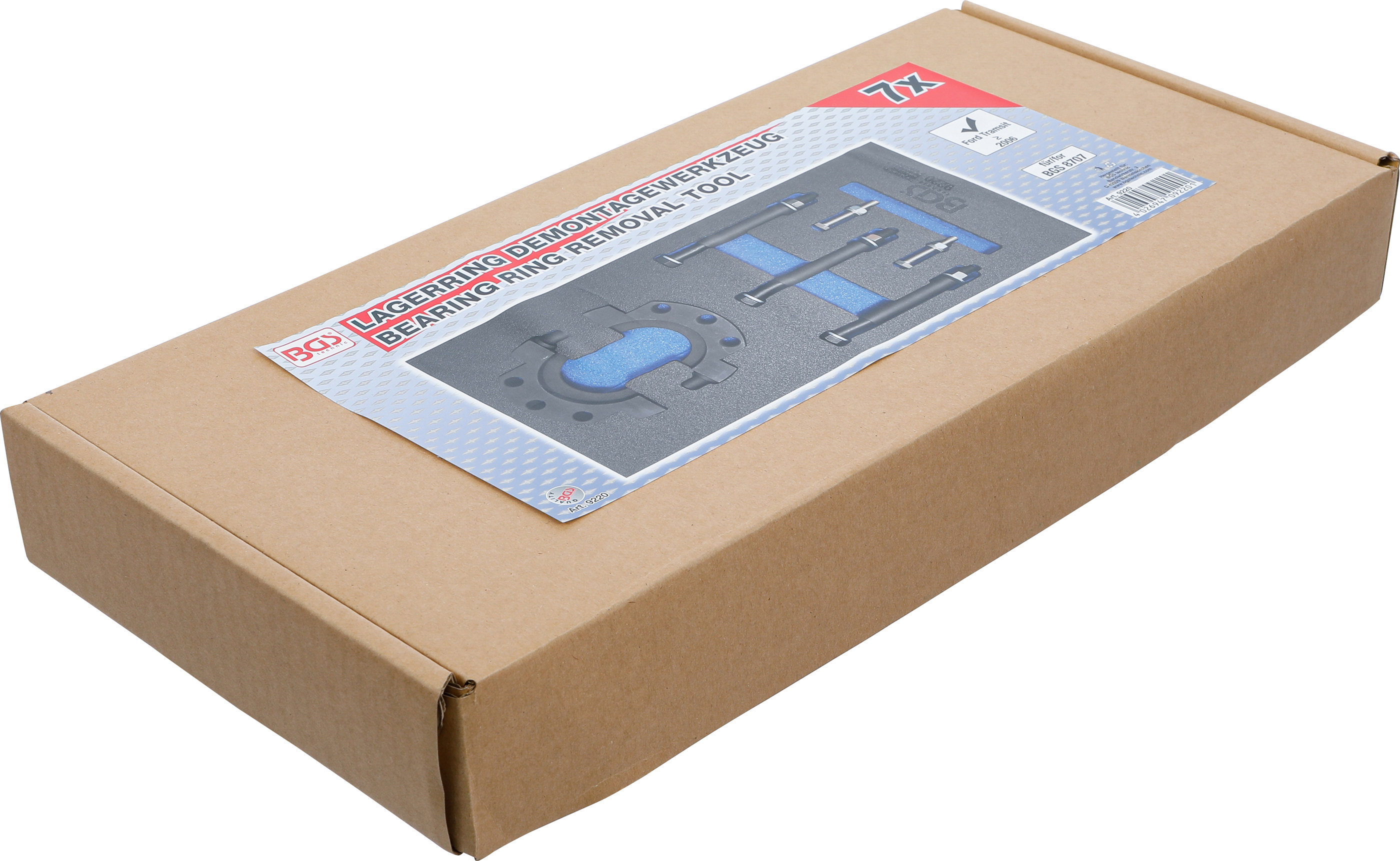 BGS Werkstattwageneinlage 1/3: Lagerring-Demontagewerkzeug | für Ford Transit (ab Bj. 2006)