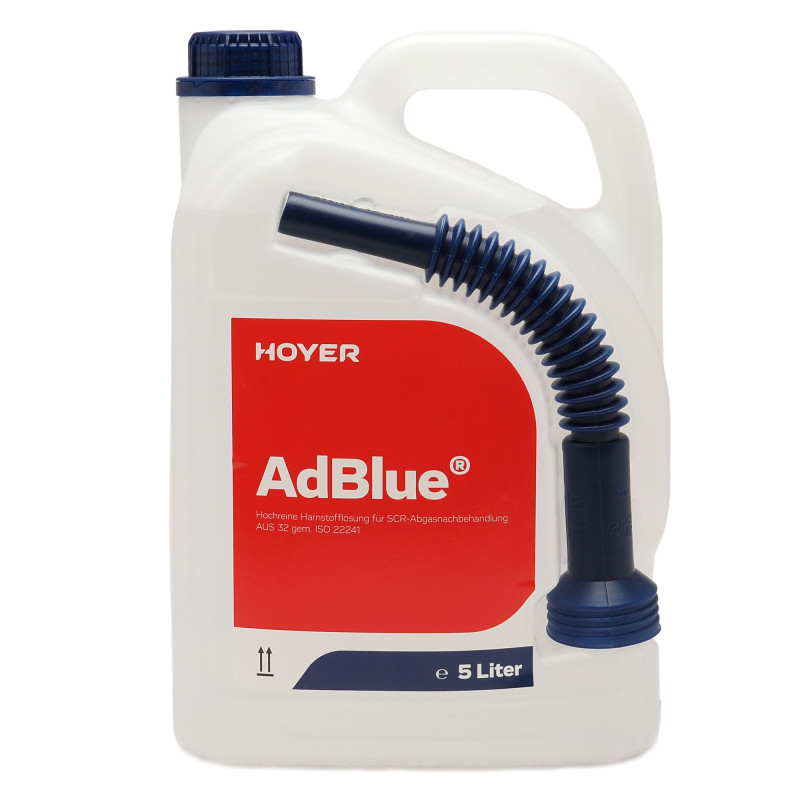 Hoyer AdBlue mit Ausgießer Harnstofflösung Ad Blue 5 Liter