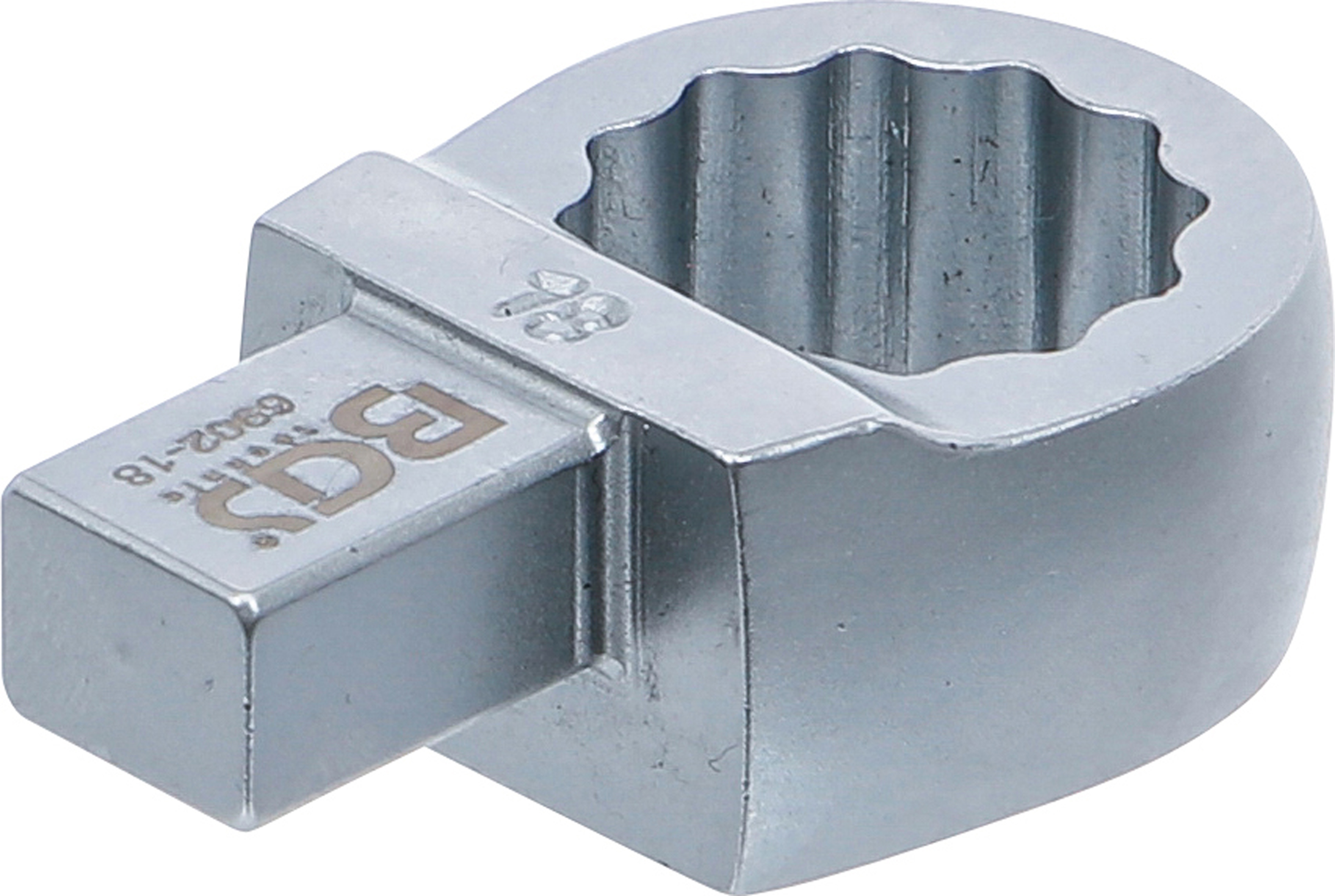 BGS Einsteck-Ringschlüssel | 18 mm | Aufnahme 9 x 12 mm