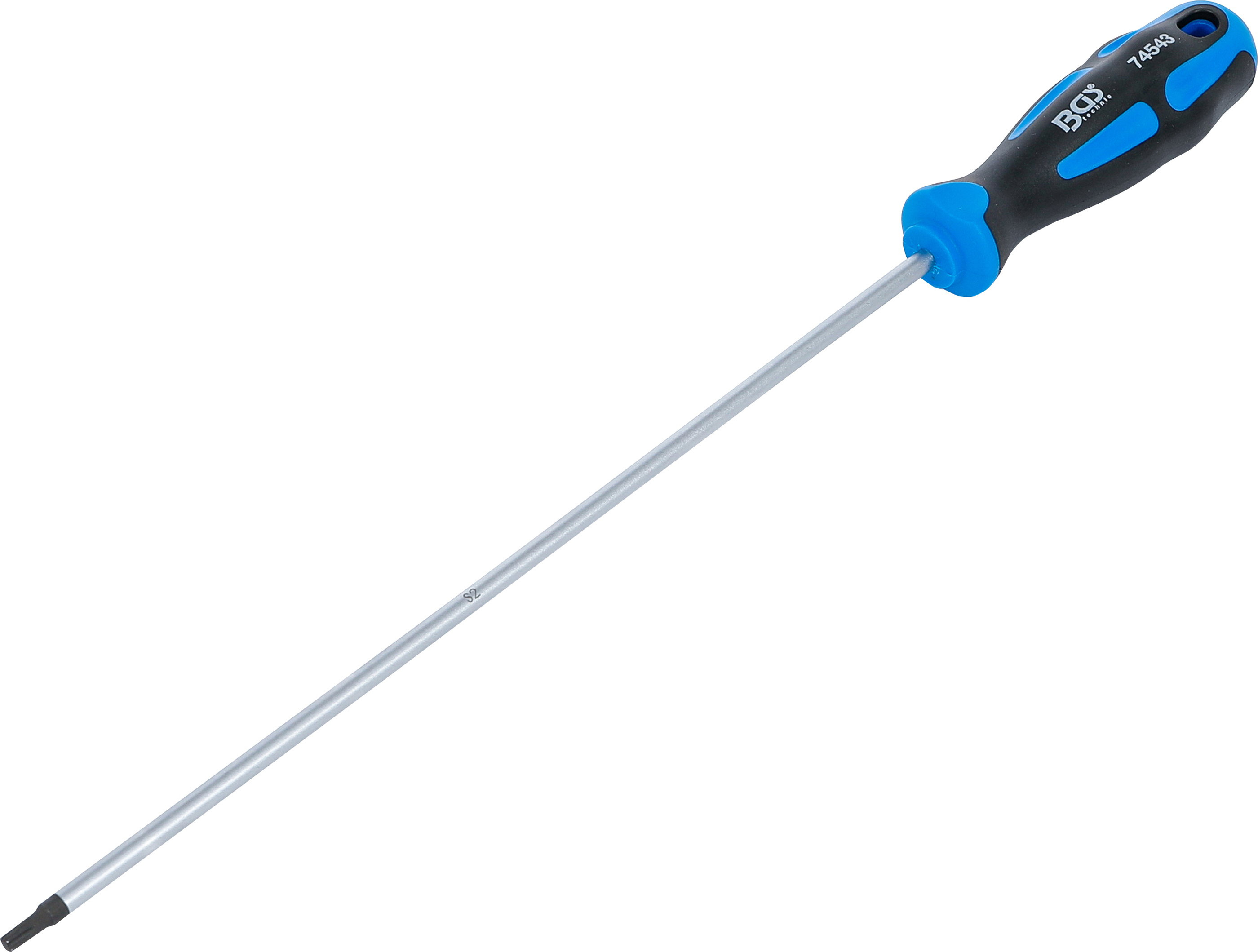 BGS Schraubendreher | T-Profil (für Torx) T20 | Klingenlänge 250 mm