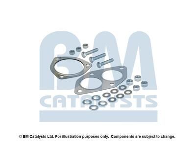 Montagesatz, Abgasrohr