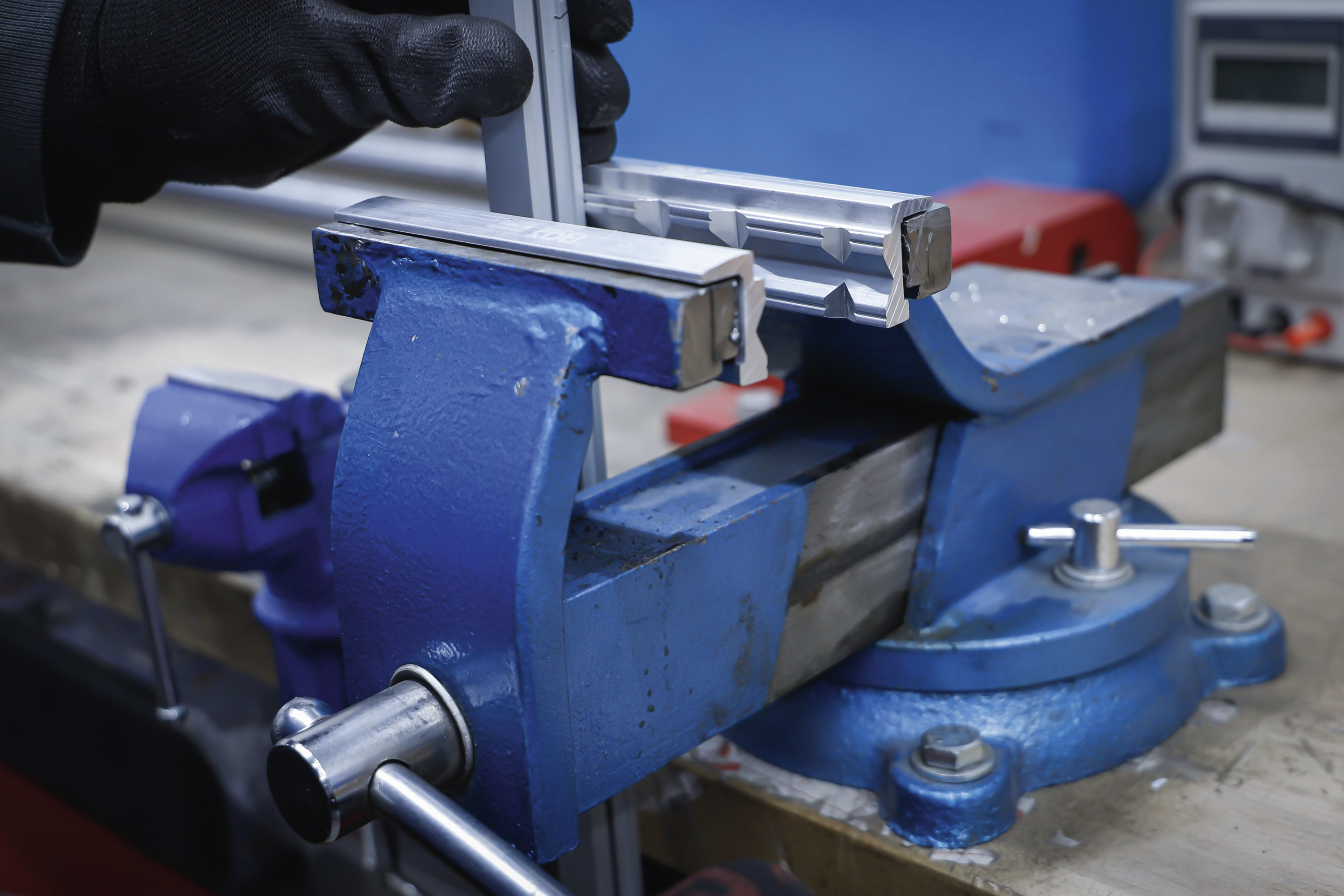 BGS Schraubstock-Schutzbacken | Aluminium | Breite 150 mm | 2-tlg.