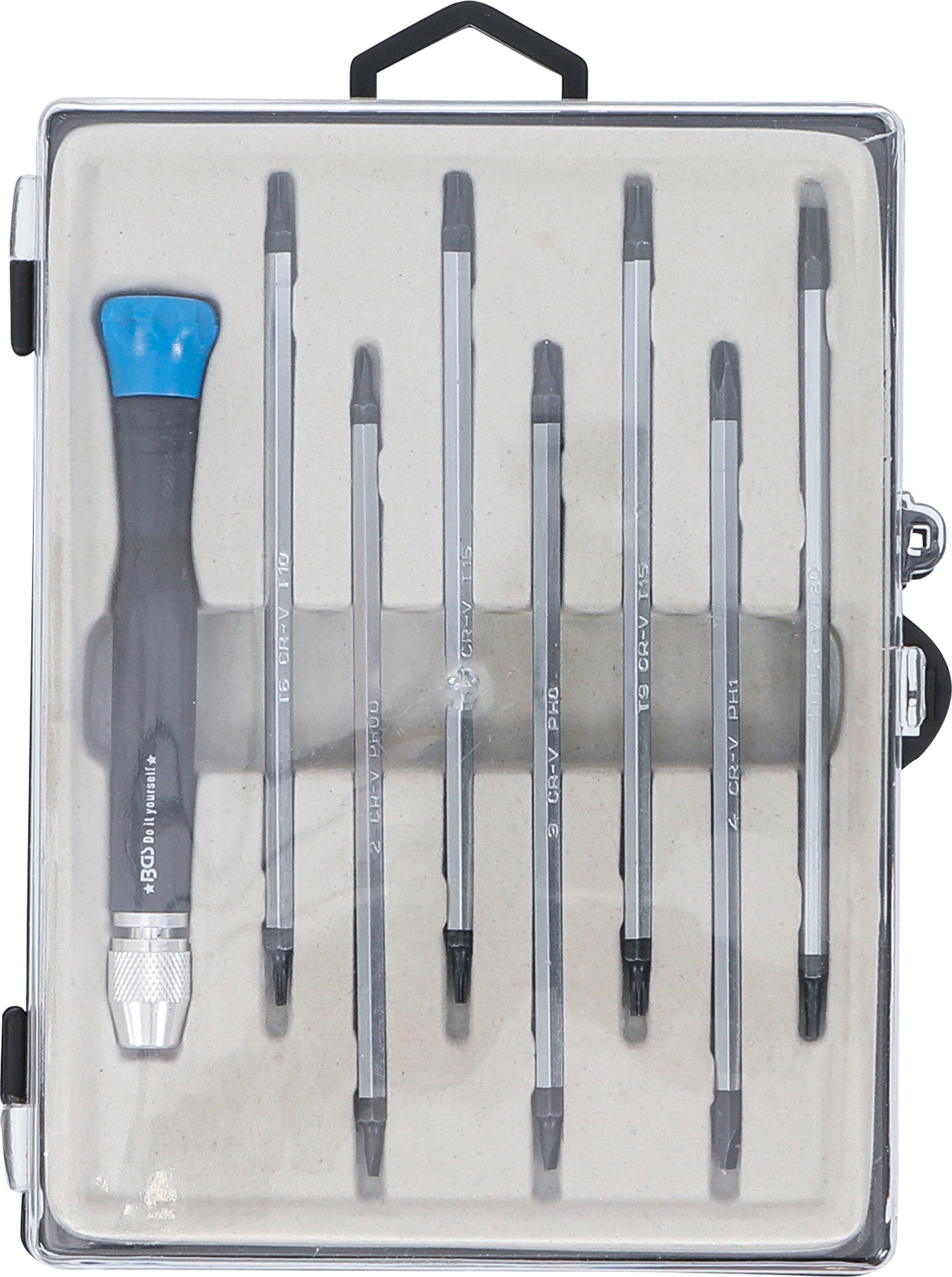 BGS Schraubendreher-Satz für Elektroniker | 8-tlg.