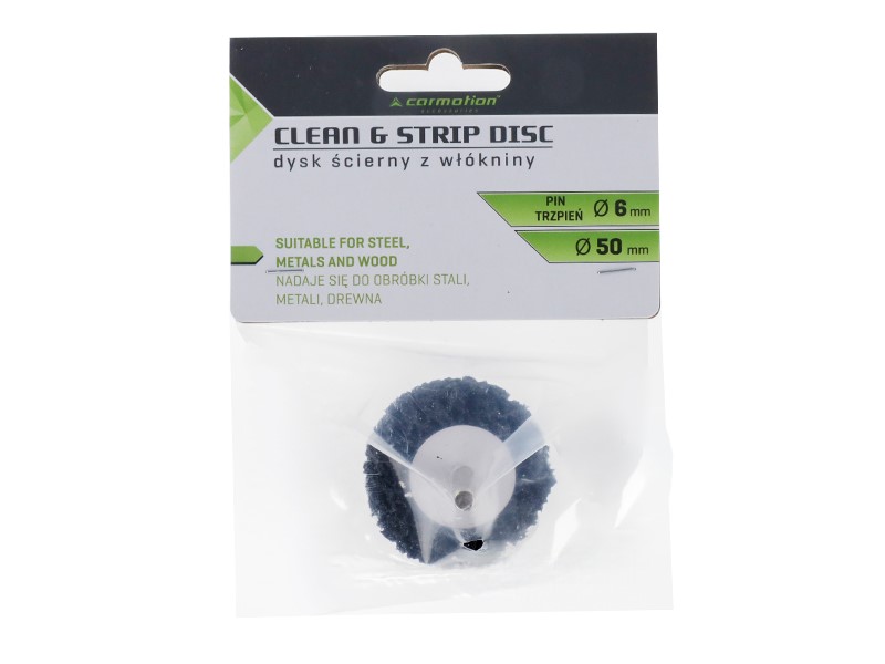 Carmotion Vlies Schleifscheibe zur Rostentfernung FI 50 mm x 40 mm