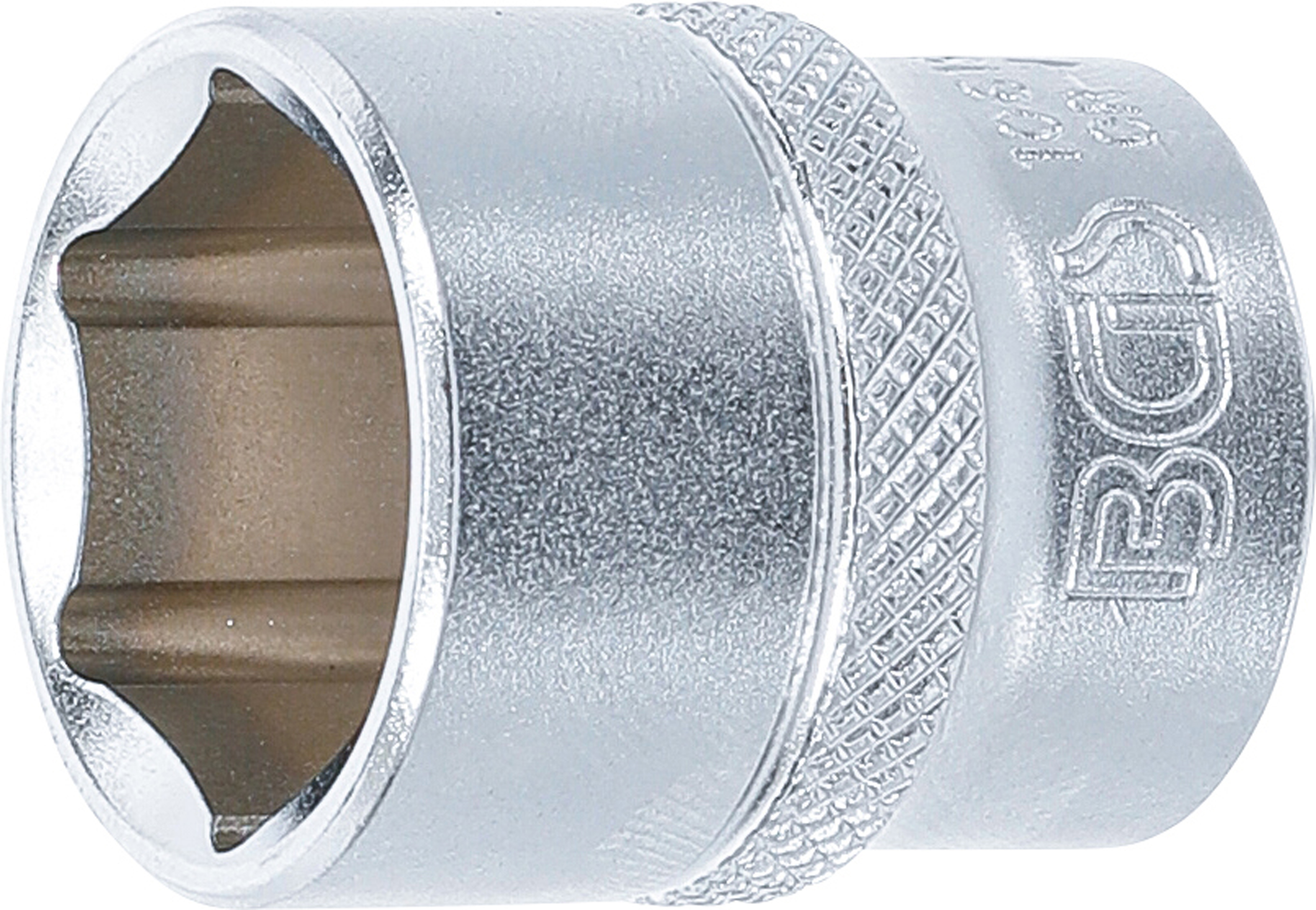 BGS Steckschlüssel-Einsatz Sechskant | Antrieb Innenvierkant 10 mm (3/8") | SW 19 mm