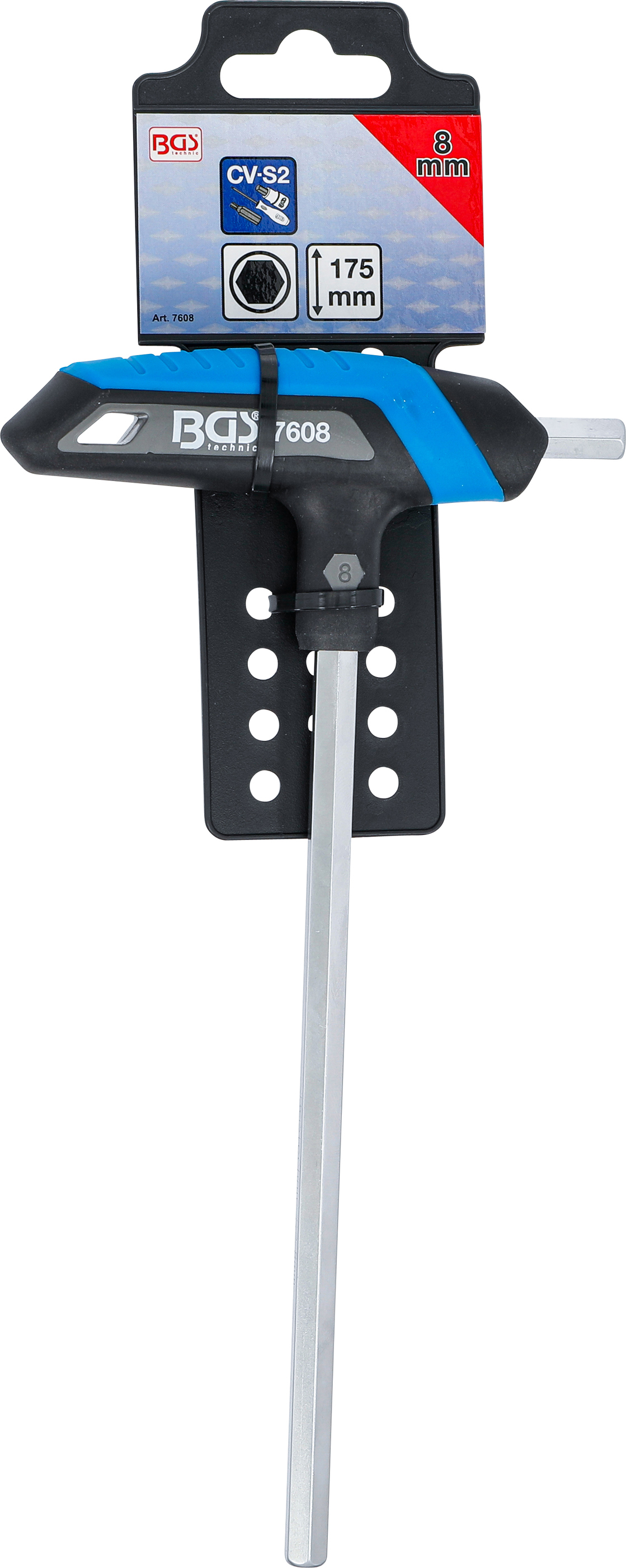 BGS Schraubendreher mit T-Griff | Innensechskant | 8 mm