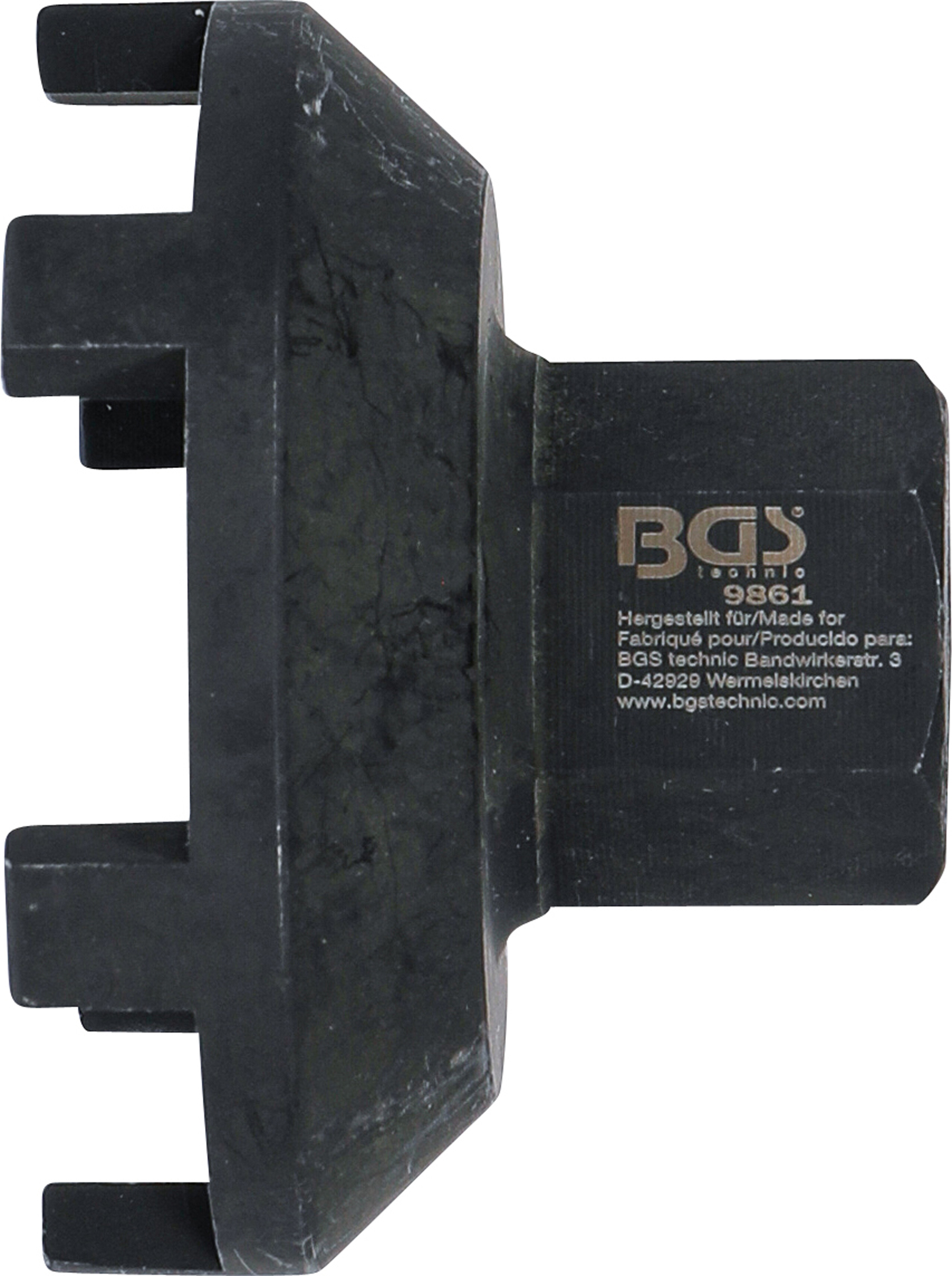 BGS Nutmuttern-Schlüssel für Ausgleichsgetriebe-Differential | Zapfen außen liegend | für Mercedes-Benz SW 72 mm