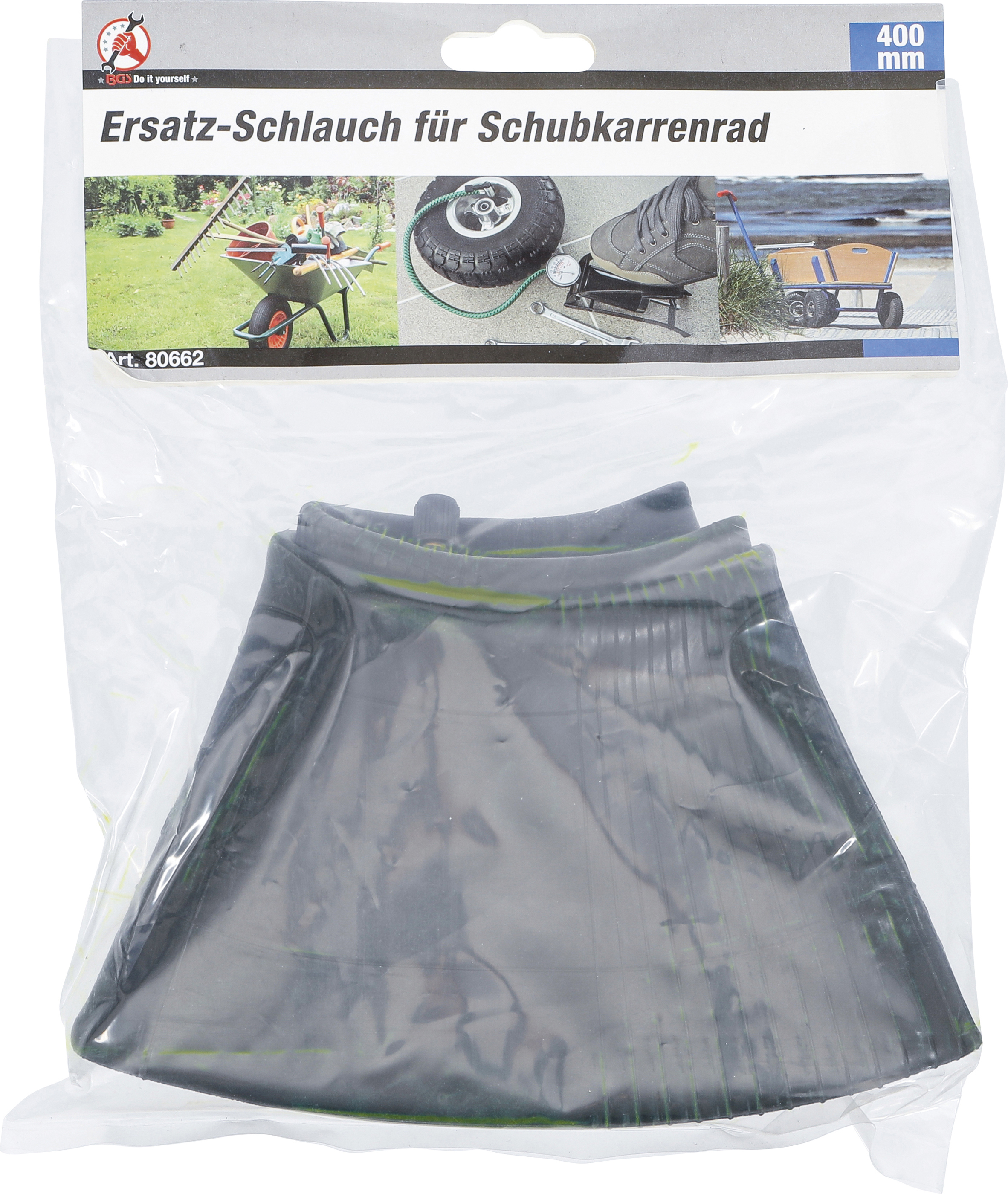 BGS Ersatz-Schlauch für Schubkarrenrad | 400 mm