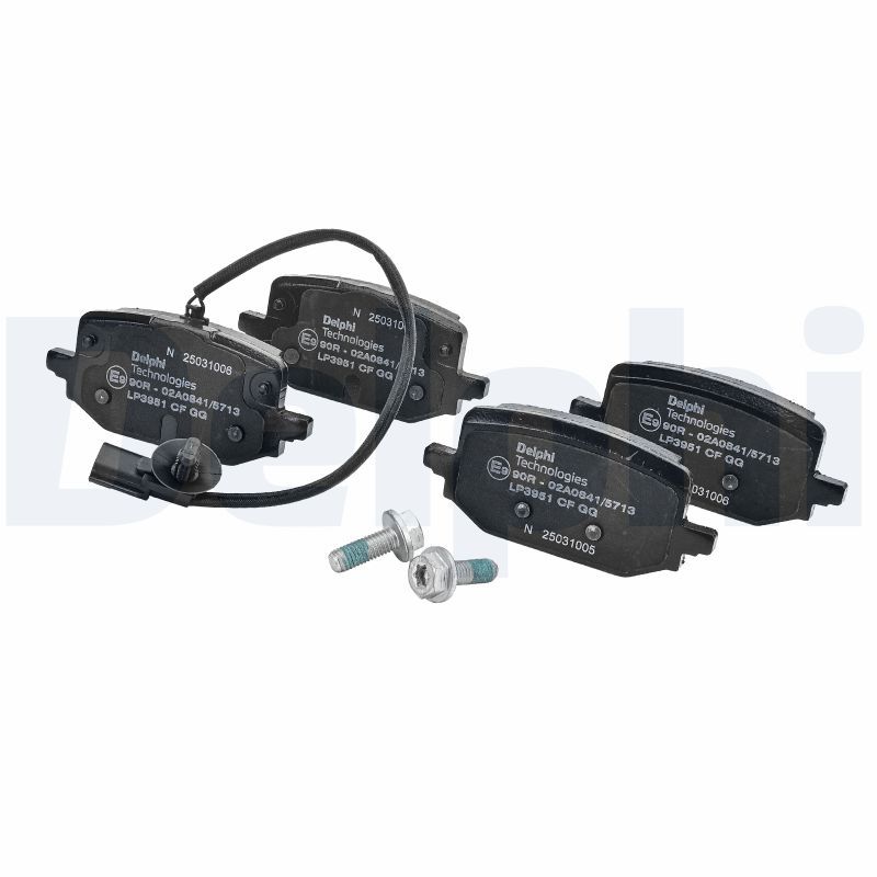 Bremsbelagsatz, Scheibenbremse