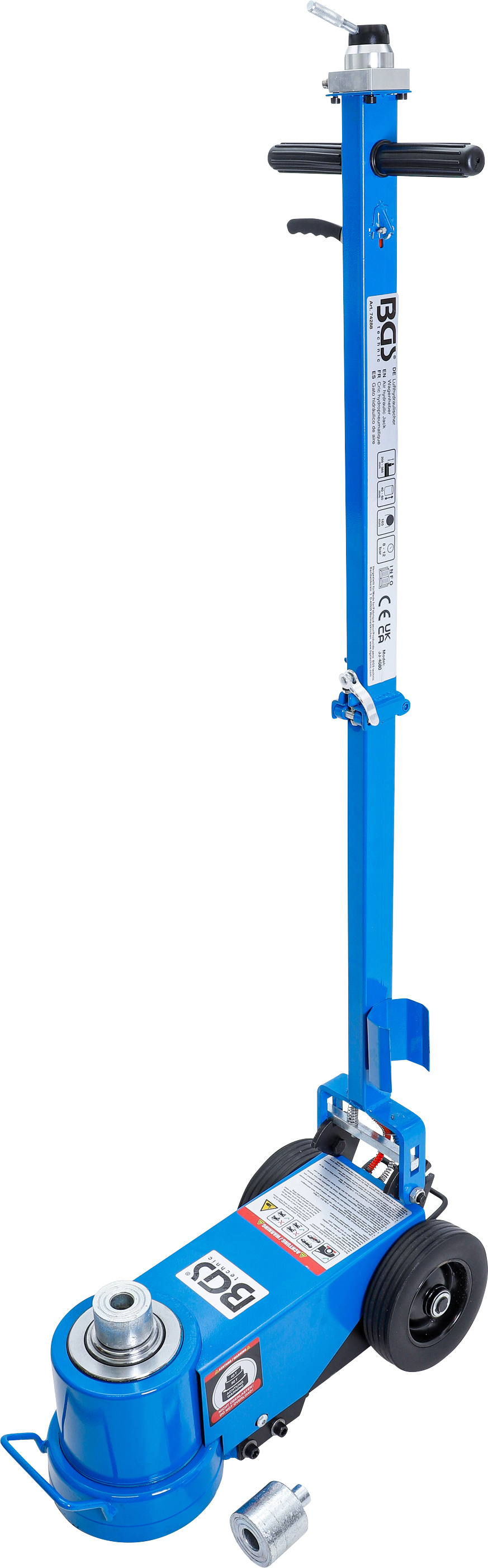 BGS Wagenheber | lufthydraulisch | fahrbar | 40 / 80 t