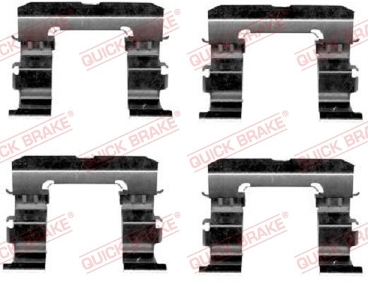 Zubehörsatz, Scheibenbremsbelag