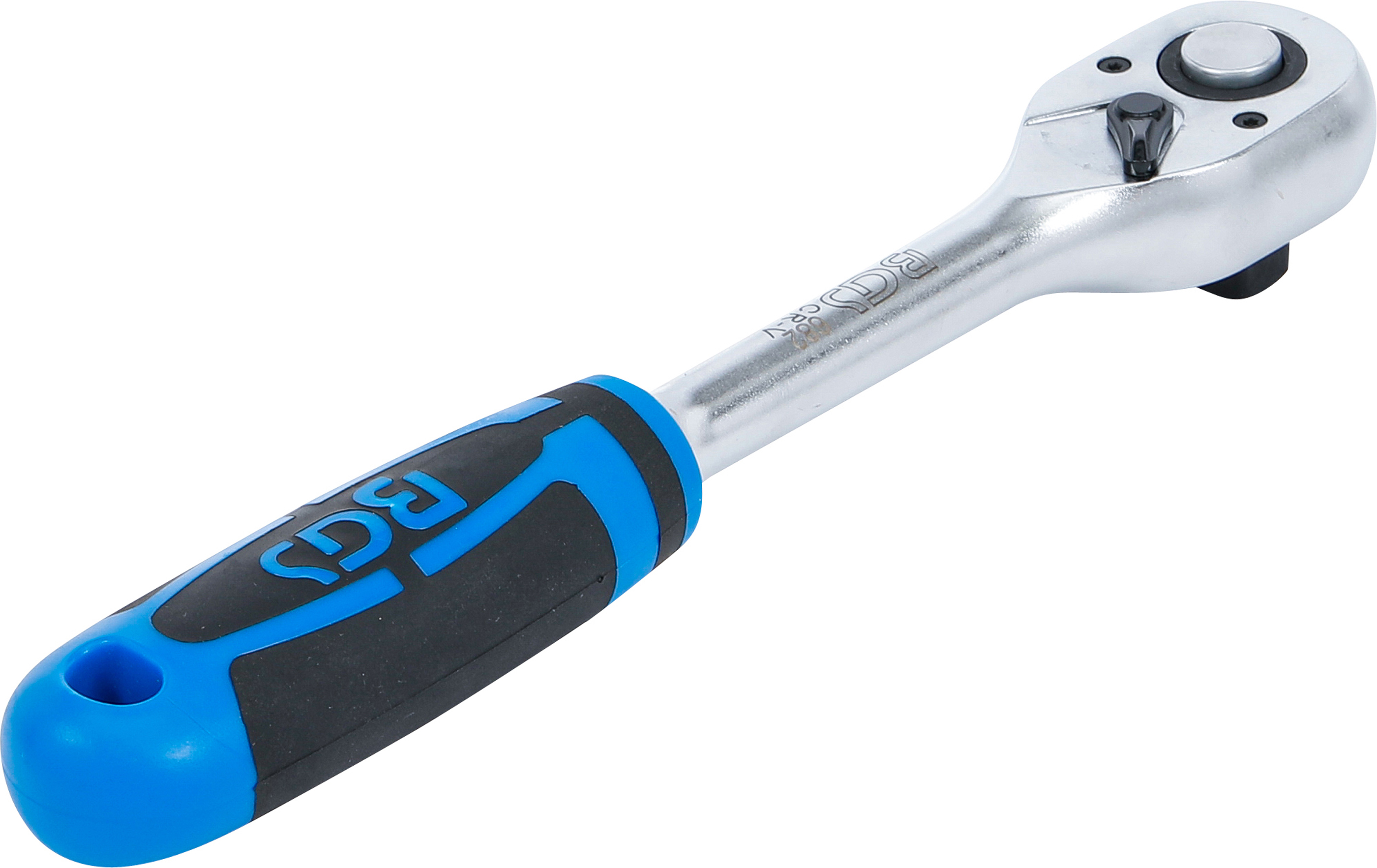 BGS Umschaltknarre | gerade Ausführung | feinverzahnt | Abtrieb Außenvierkant 12,5 mm (1/2")